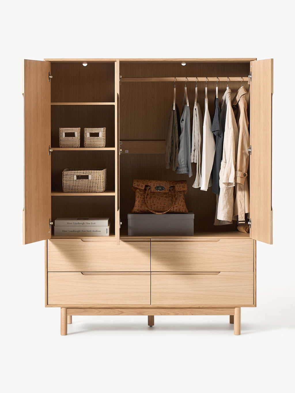 Cassy Wardrobe, 3-doors