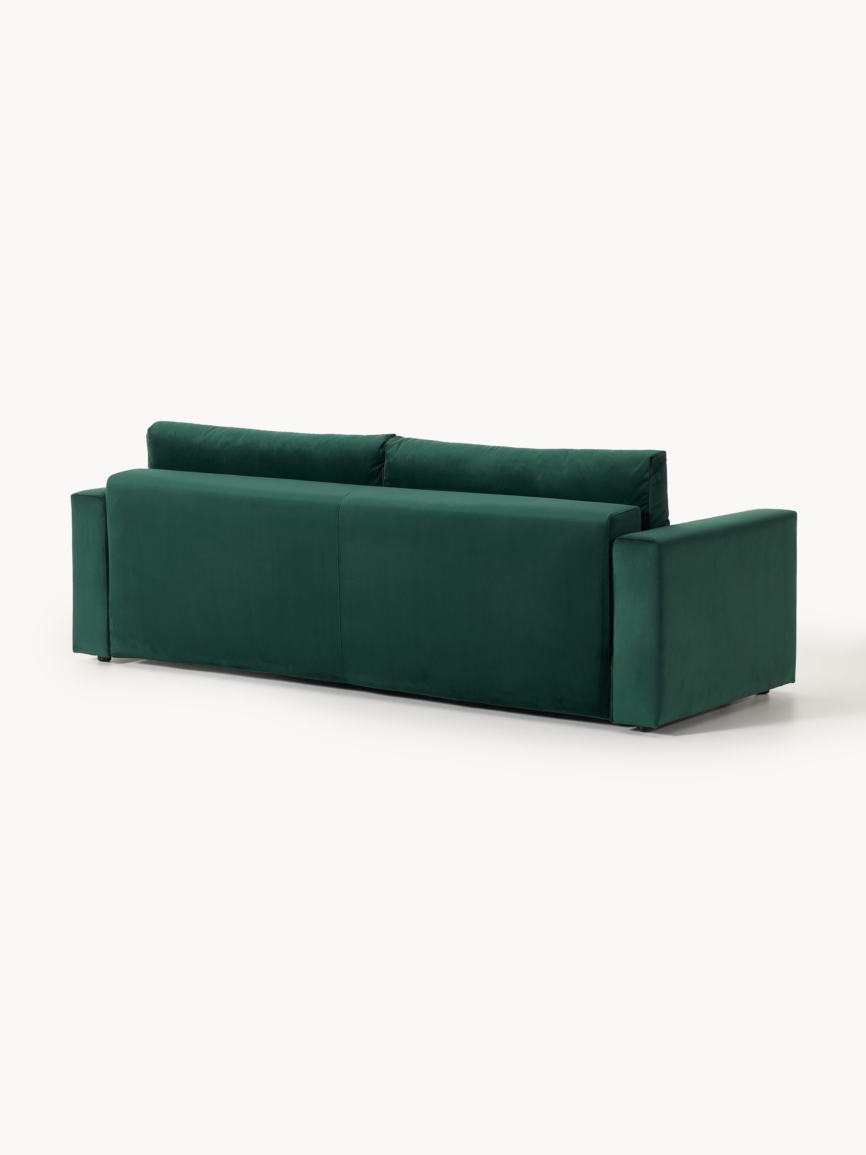 Tasha Velvet Sofa Bed (3-seater)
