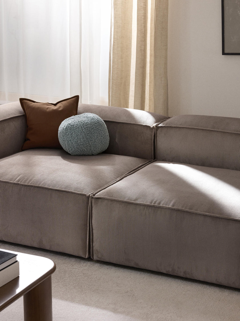Lennon XL Corduroy Modular Ottoman