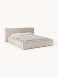 Gallery image 1 - Upholstered Corduroy Bed Lennon