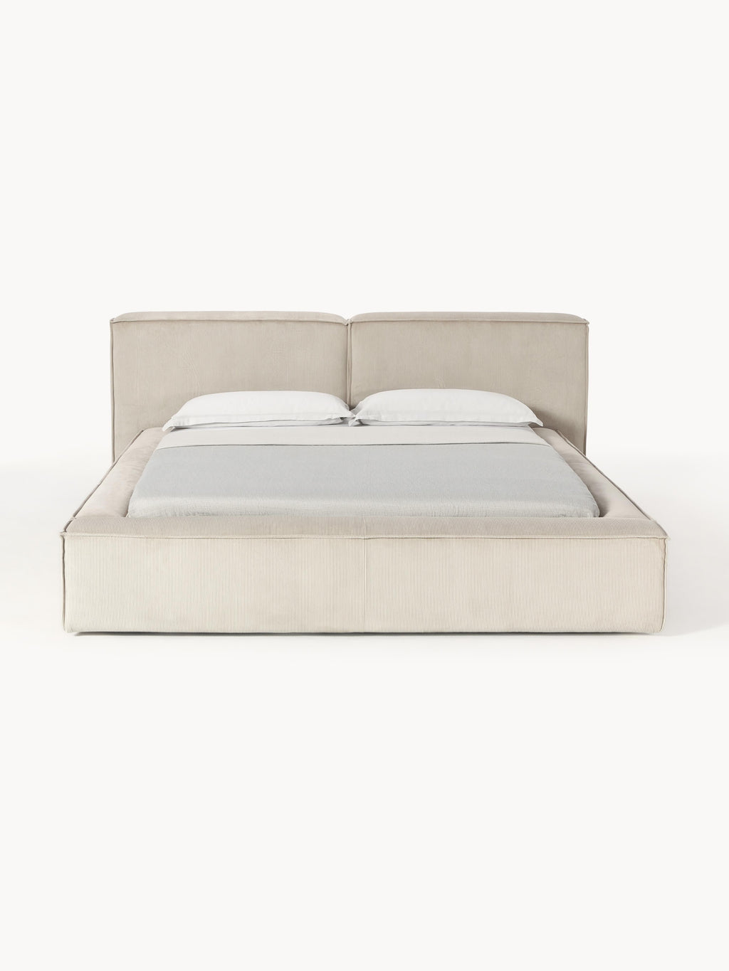 Lennon Upholstered Corduroy Bed