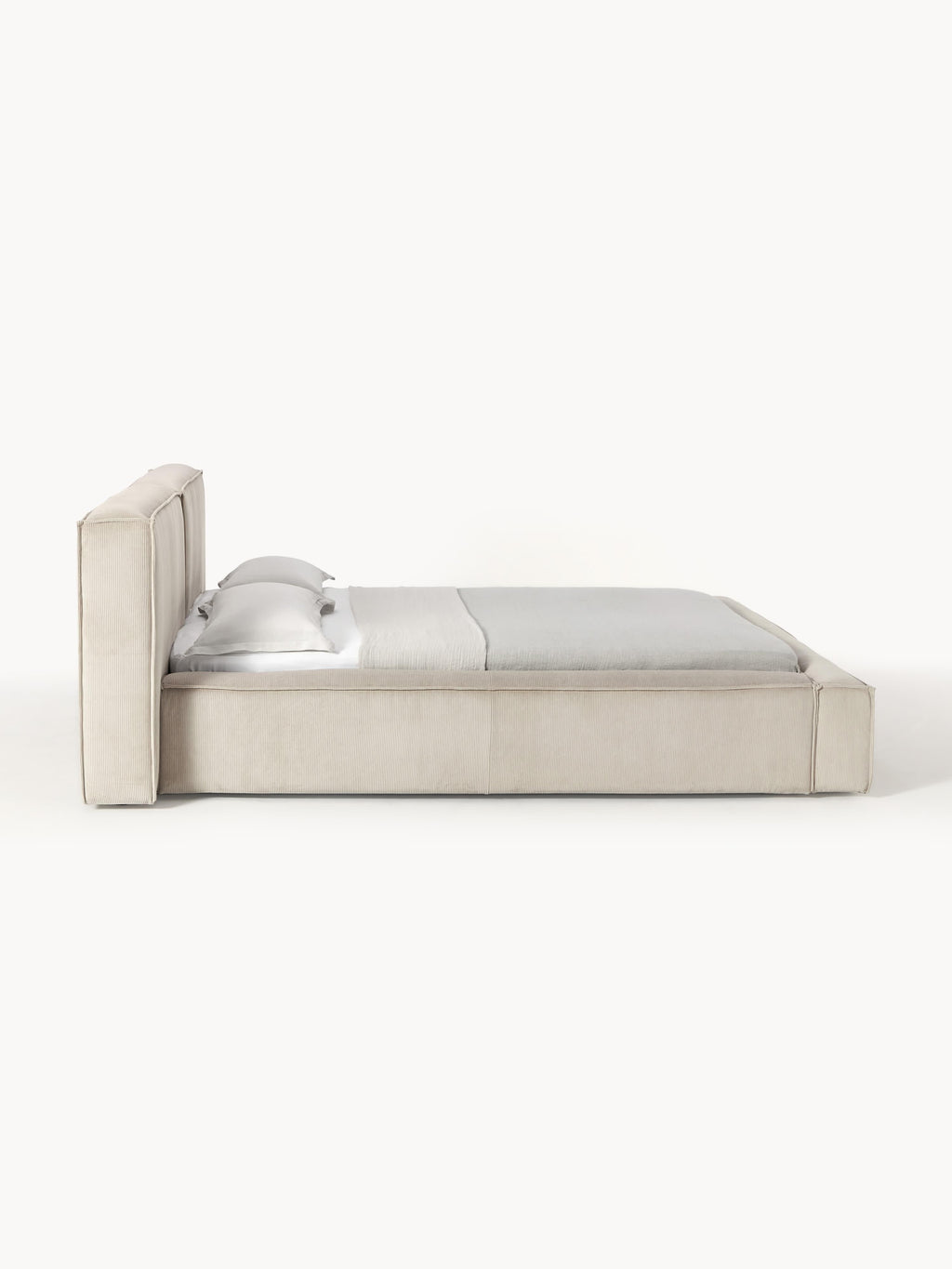 Lennon Upholstered Corduroy Bed