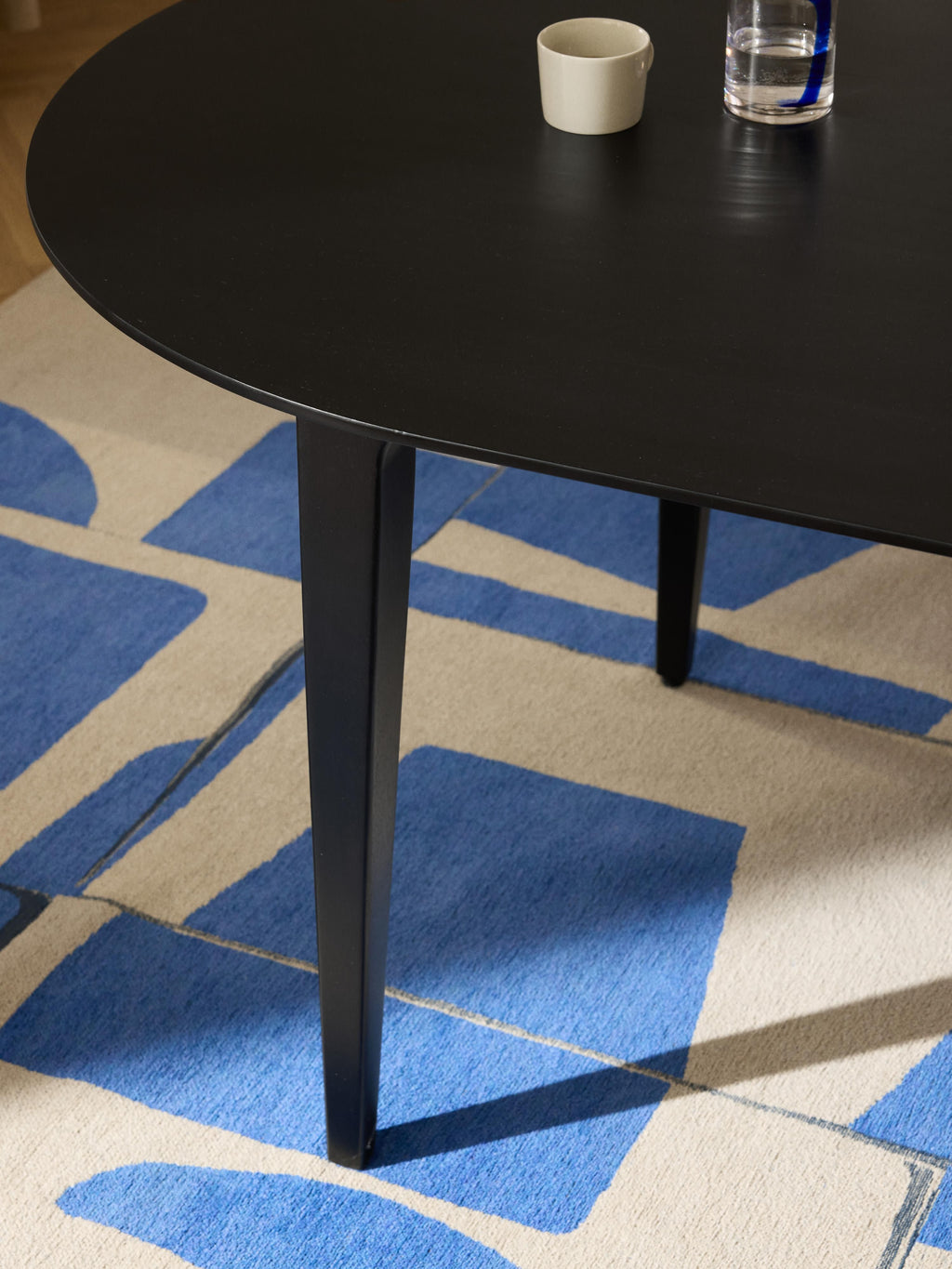 Archie Oval Mango Wood Dining Table, 200 x 100 cm