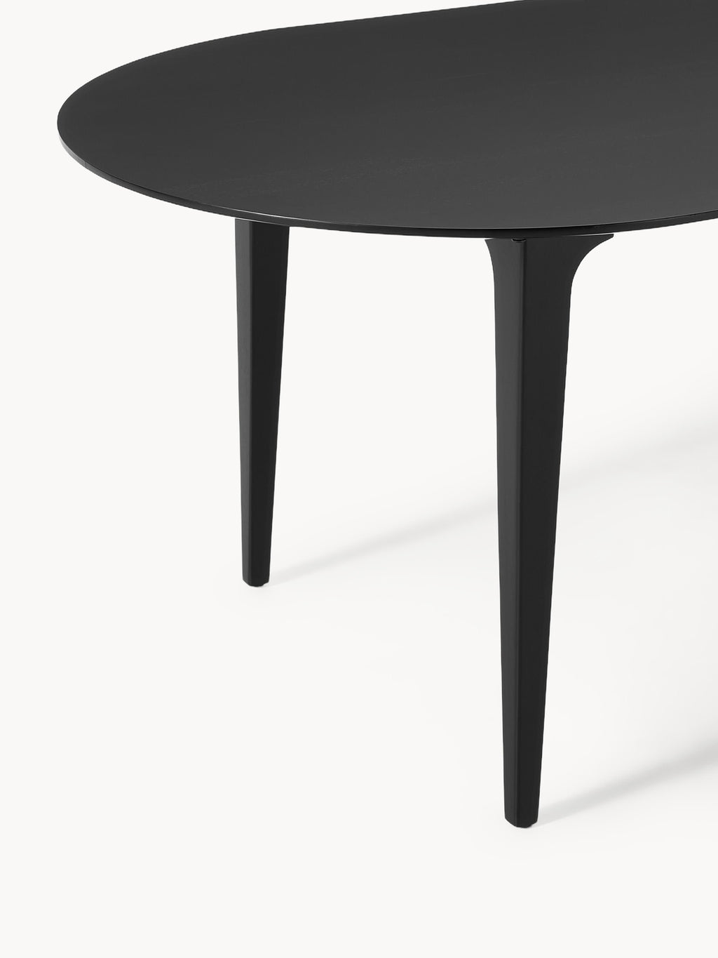 Archie Oval Mango Wood Dining Table, 200 x 100 cm