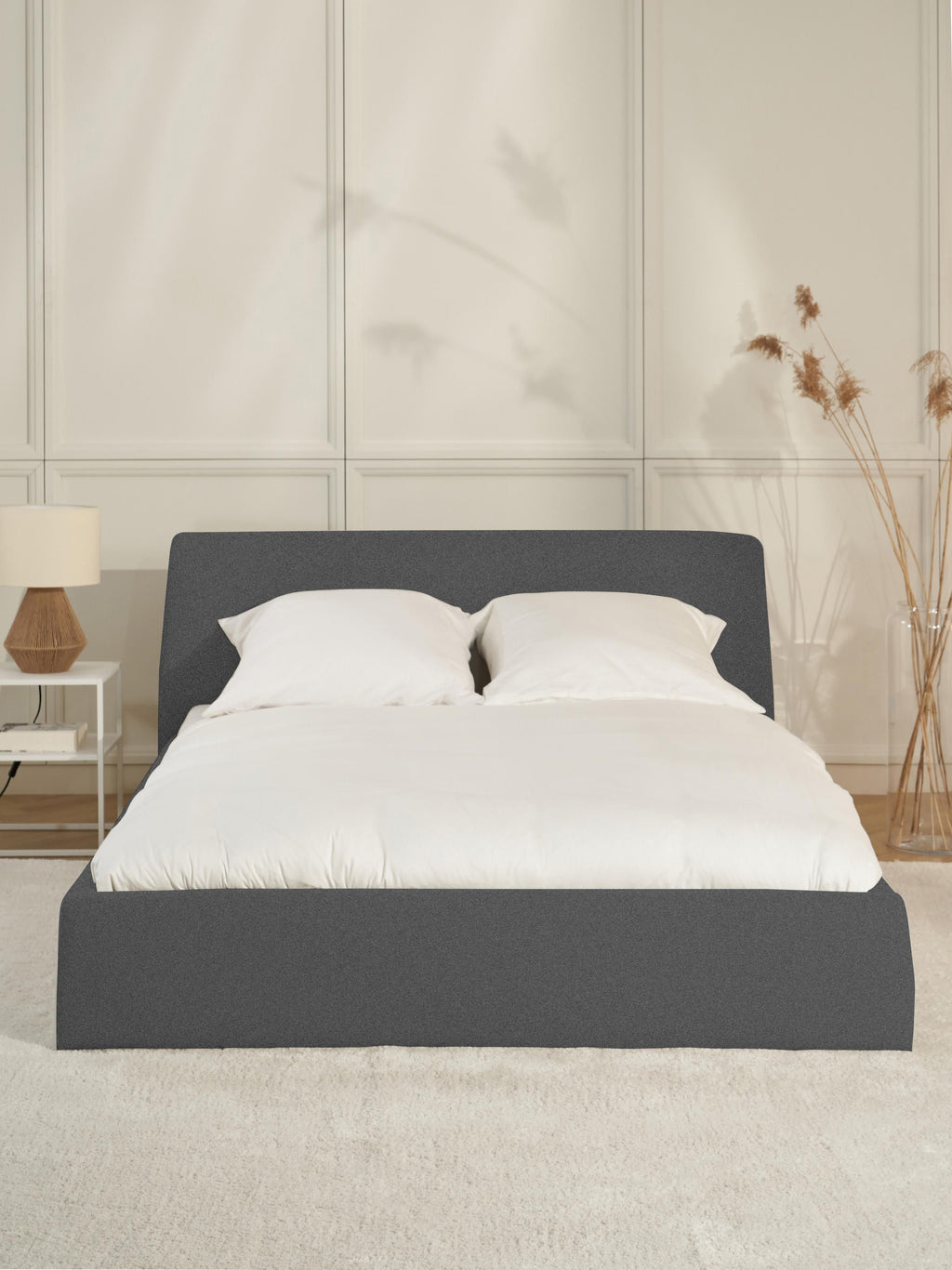 Cloud Upholstered Bed with Storage Space