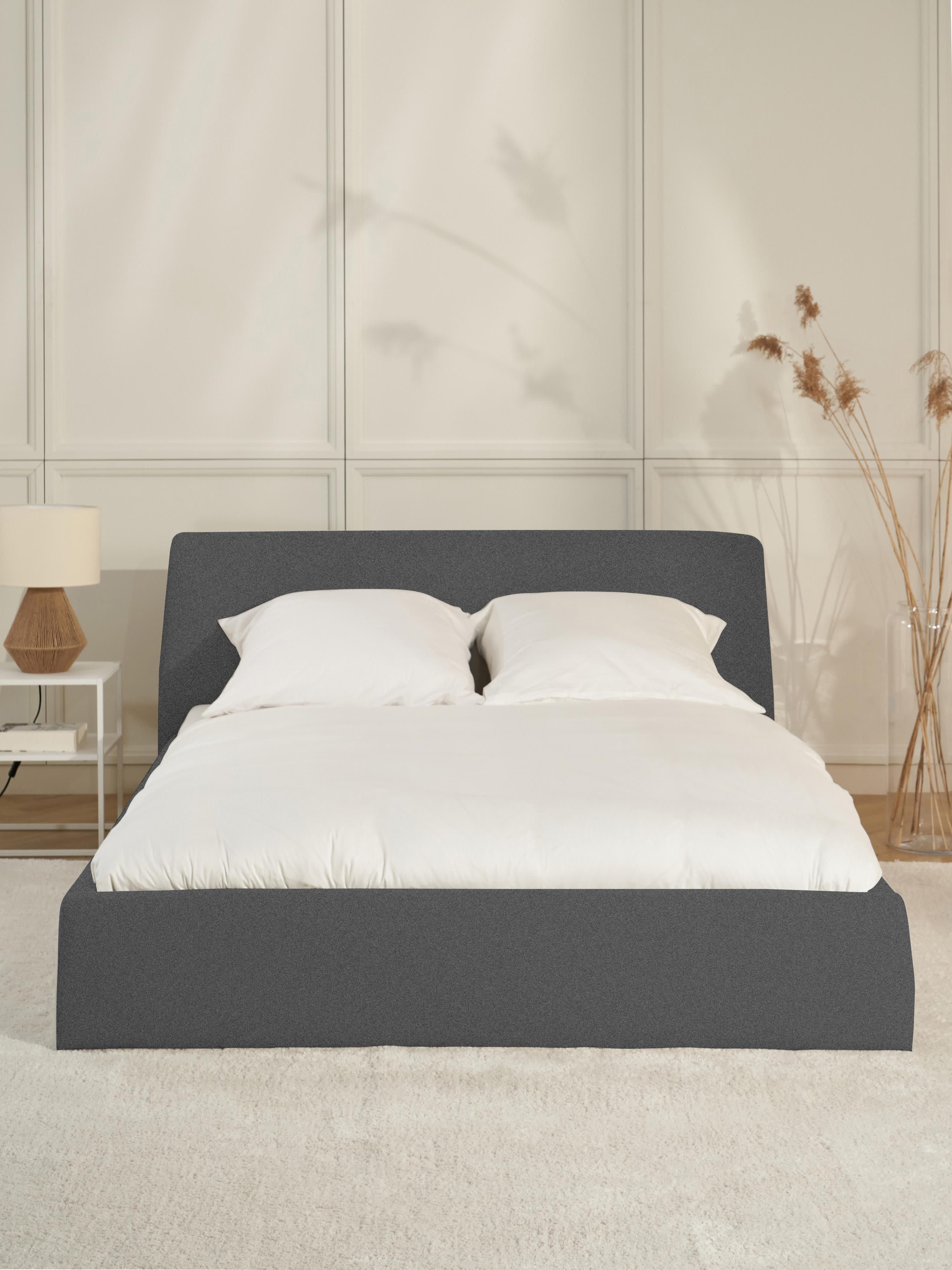 Cloud Upholstered Bed with Storage Space
