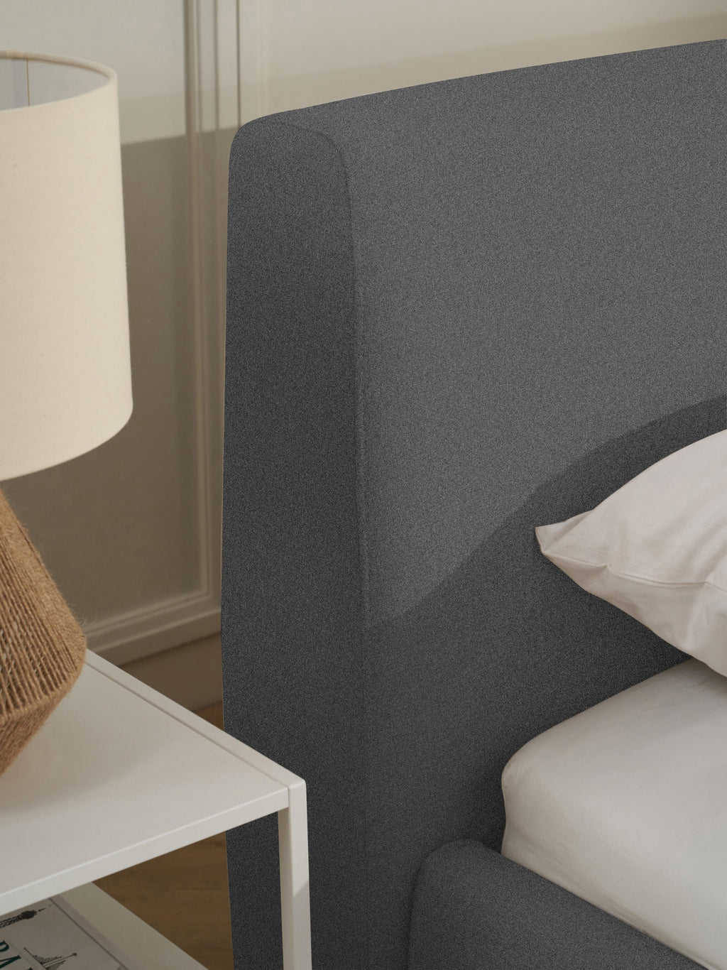 Cloud Upholstered Bed with Storage Space