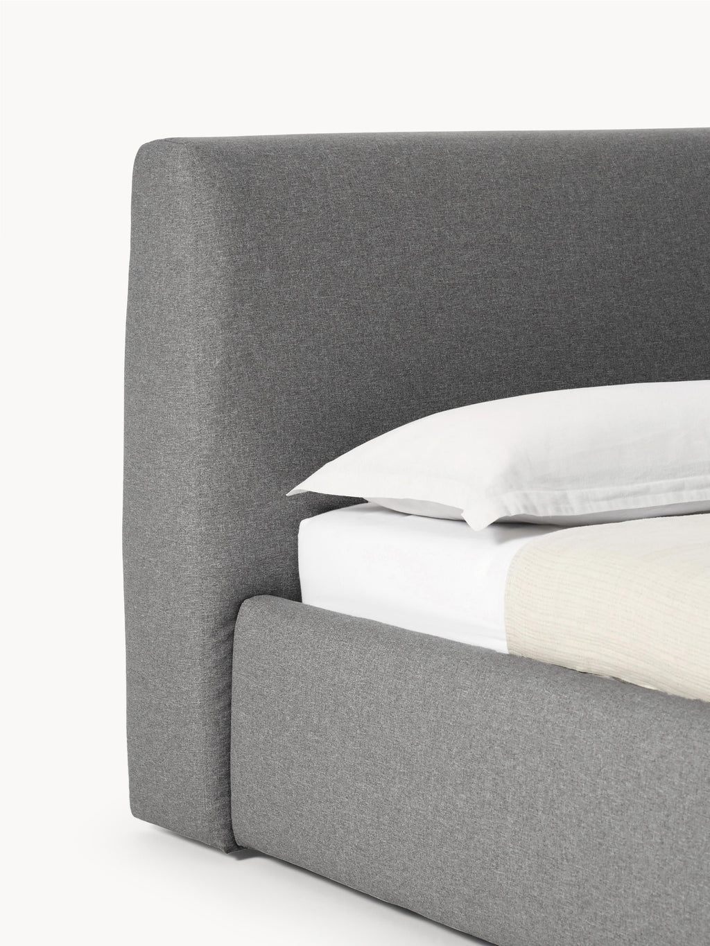 Cloud Upholstered Bed with Storage Space