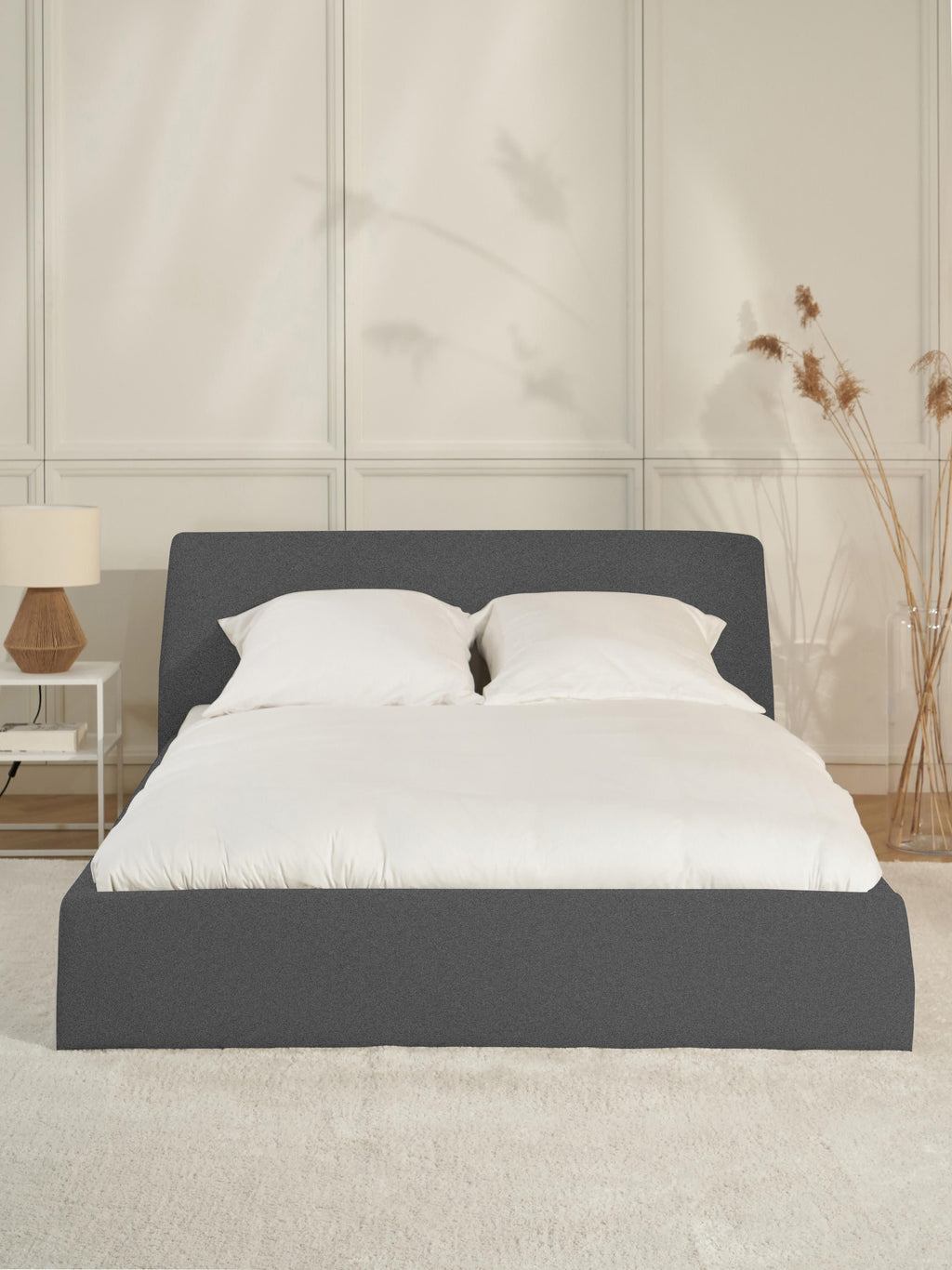 Cloud Upholstered Bed with Storage Space