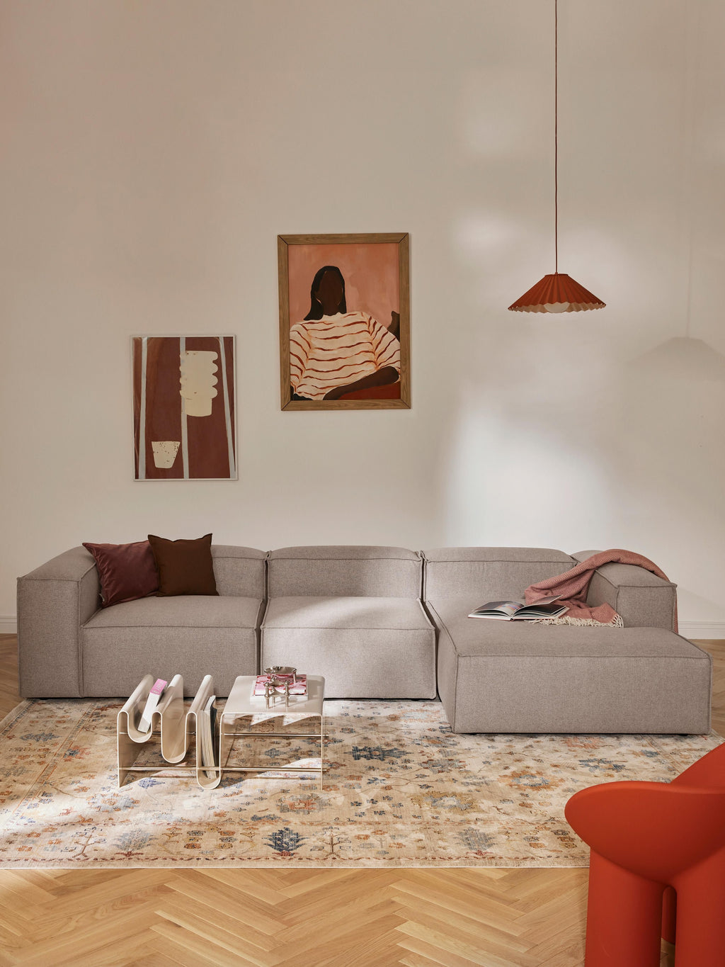 Lennon Modular Corner Sofa (4-seater)