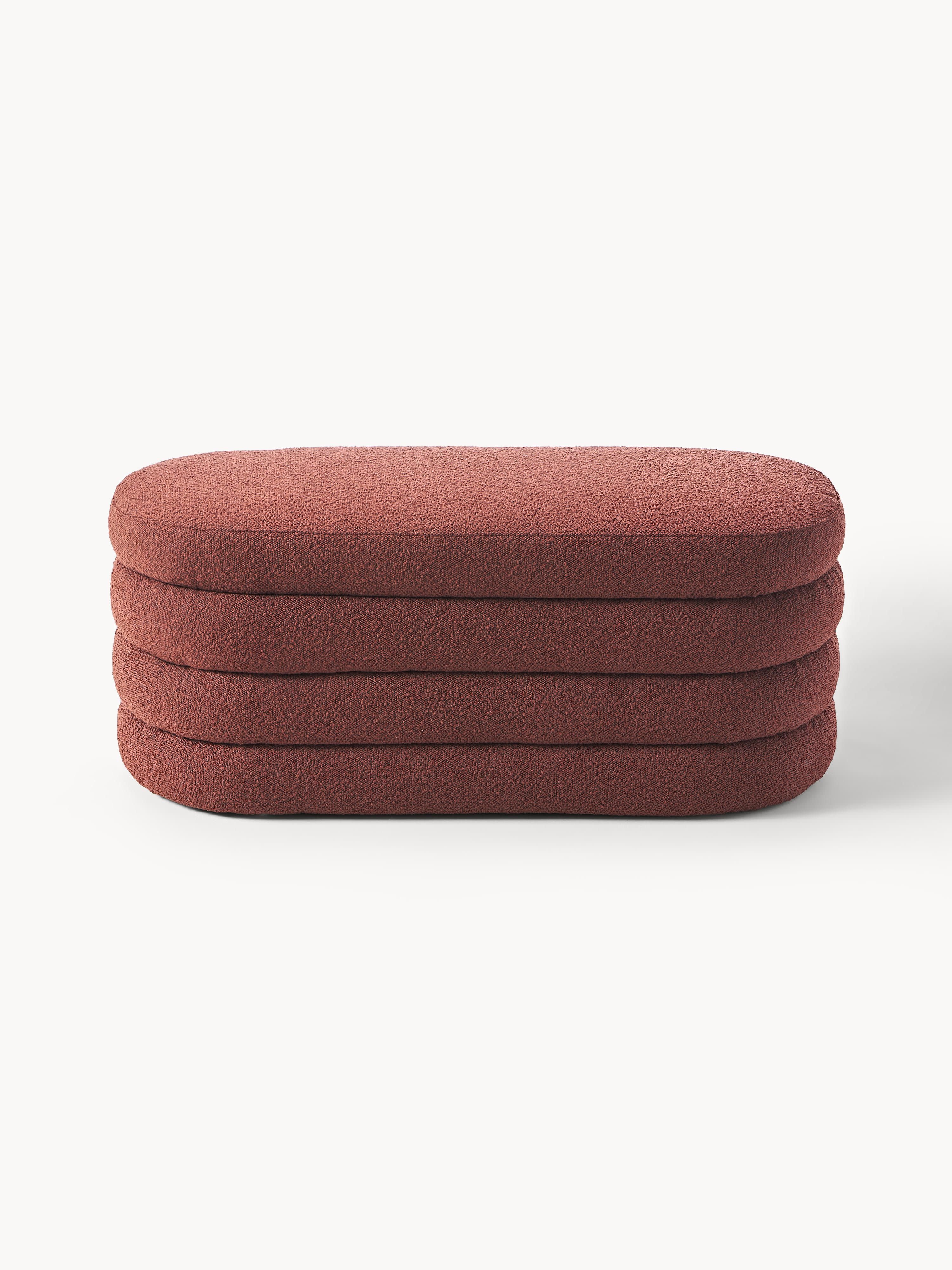 Alto Bouclé Upholstered Bench