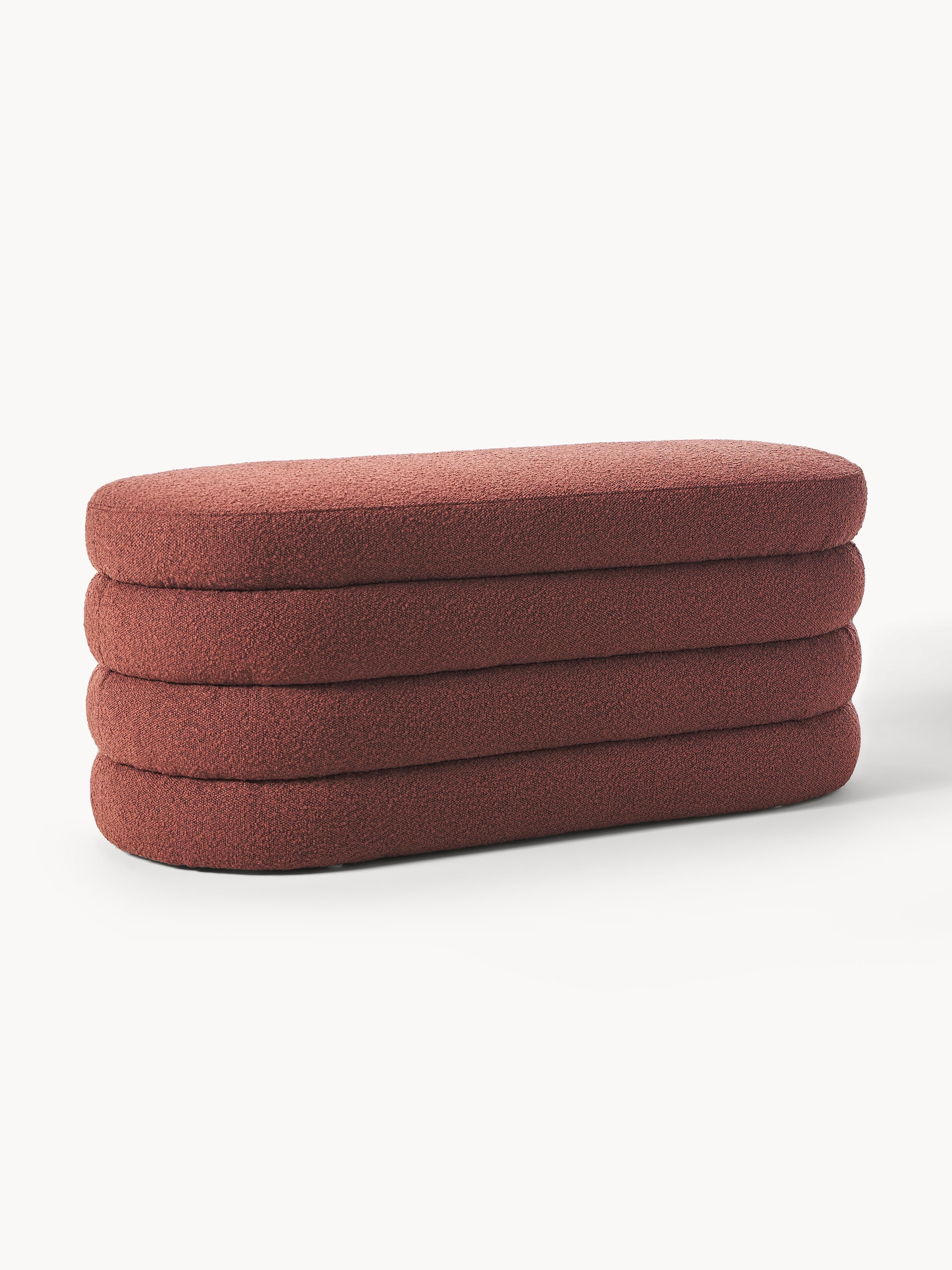 Alto Bouclé Upholstered Bench