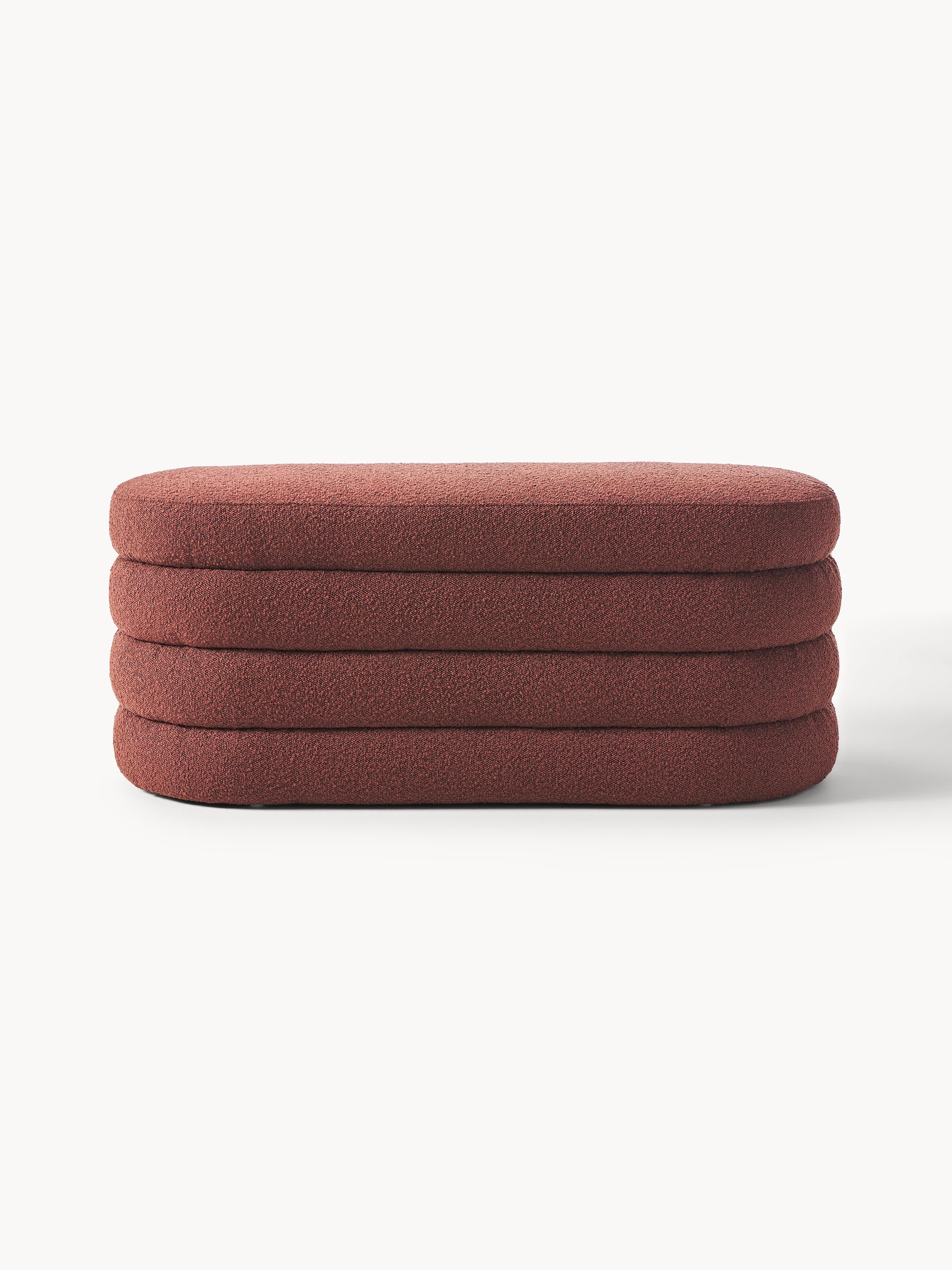 Alto Bouclé Upholstered Bench