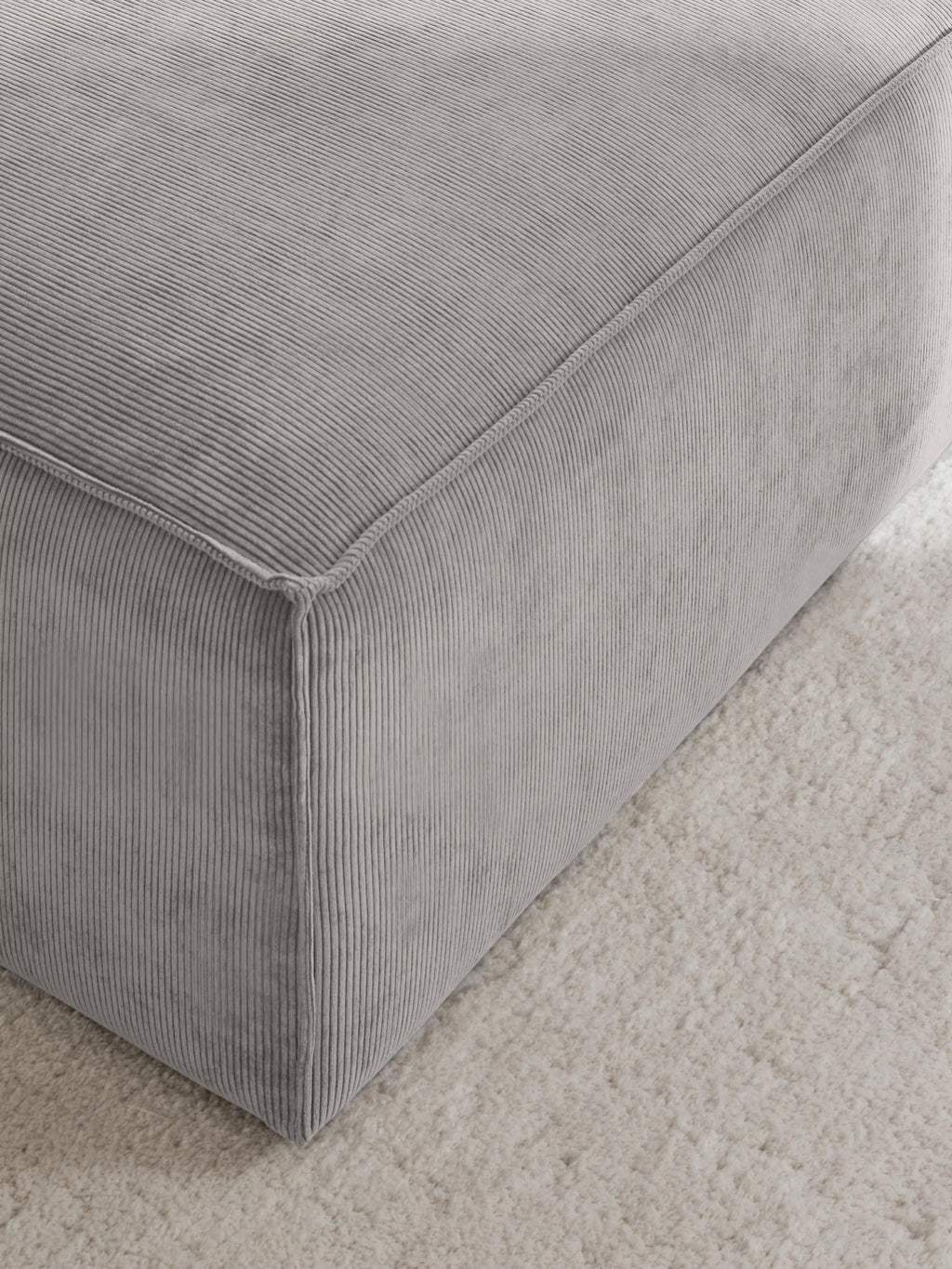 Lennon Corduroy Ottoman