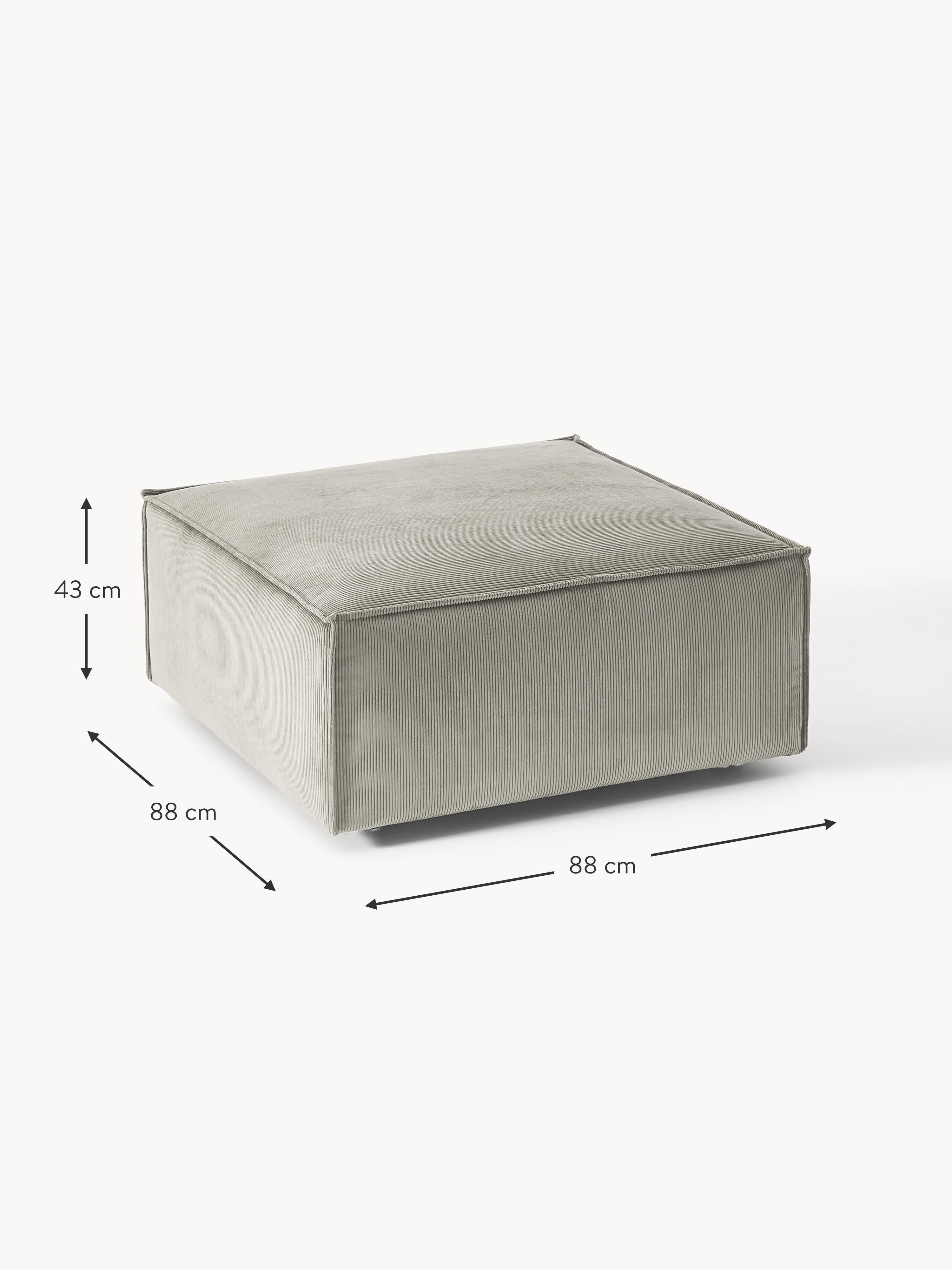 Lennon Corduroy Ottoman