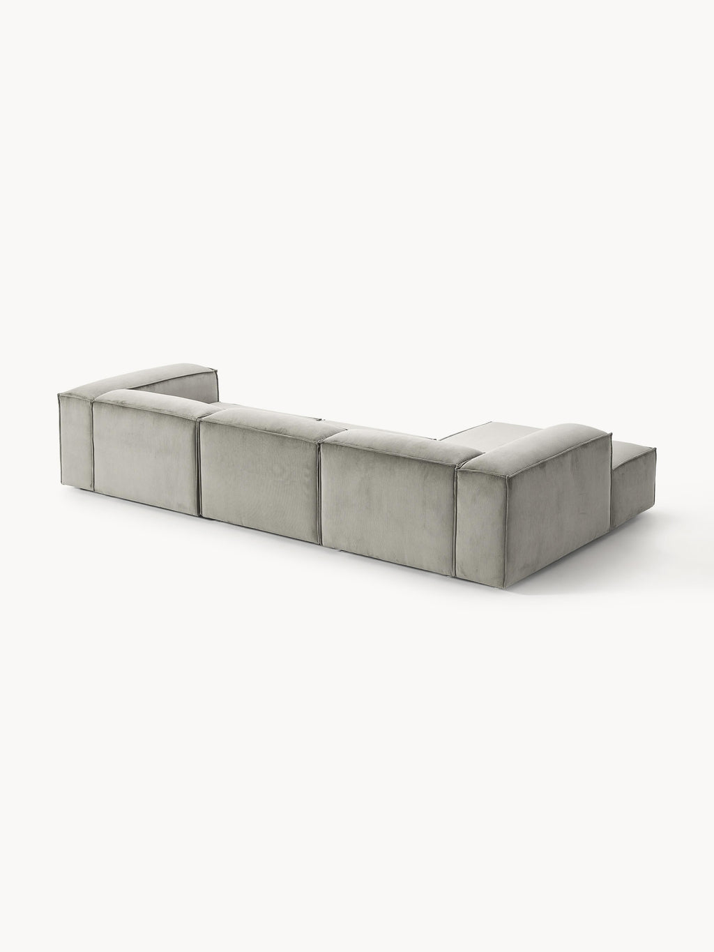 Lennon Corduroy Modular Corner Sofa (4-seater)