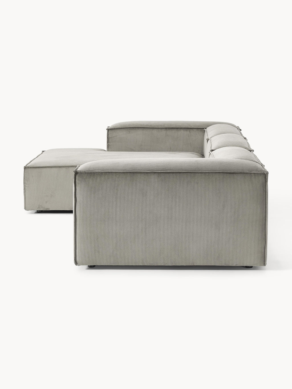 Lennon Corduroy Modular Corner Sofa (4-seater)