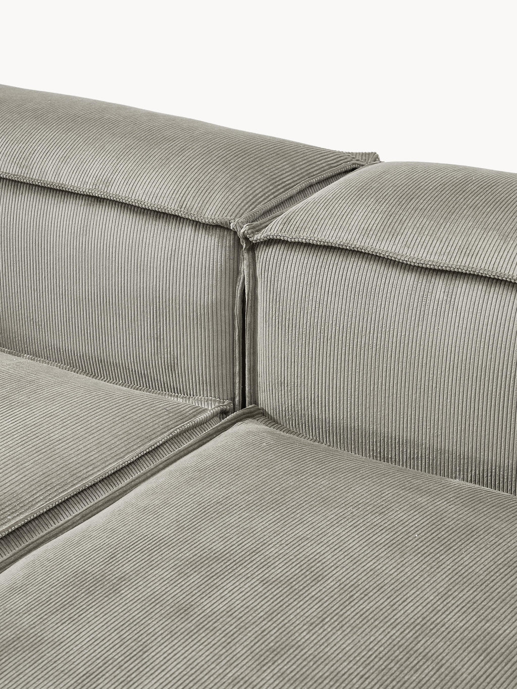 Lennon Corduroy Modular Corner Sofa (4-seater)