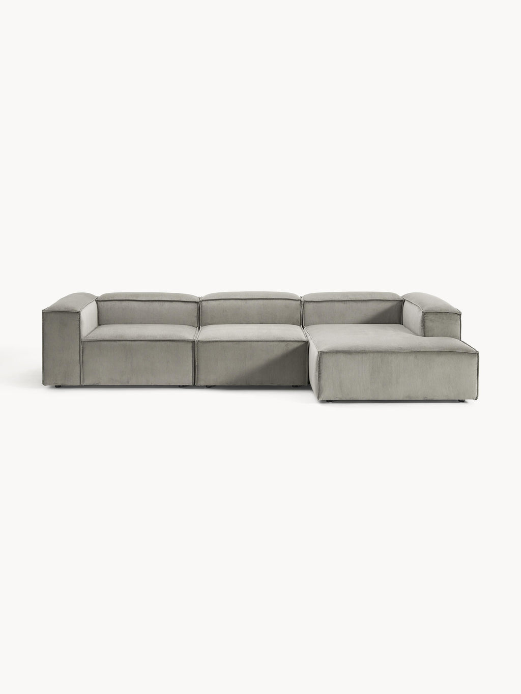 Lennon Corduroy Modular Corner Sofa (4-seater)