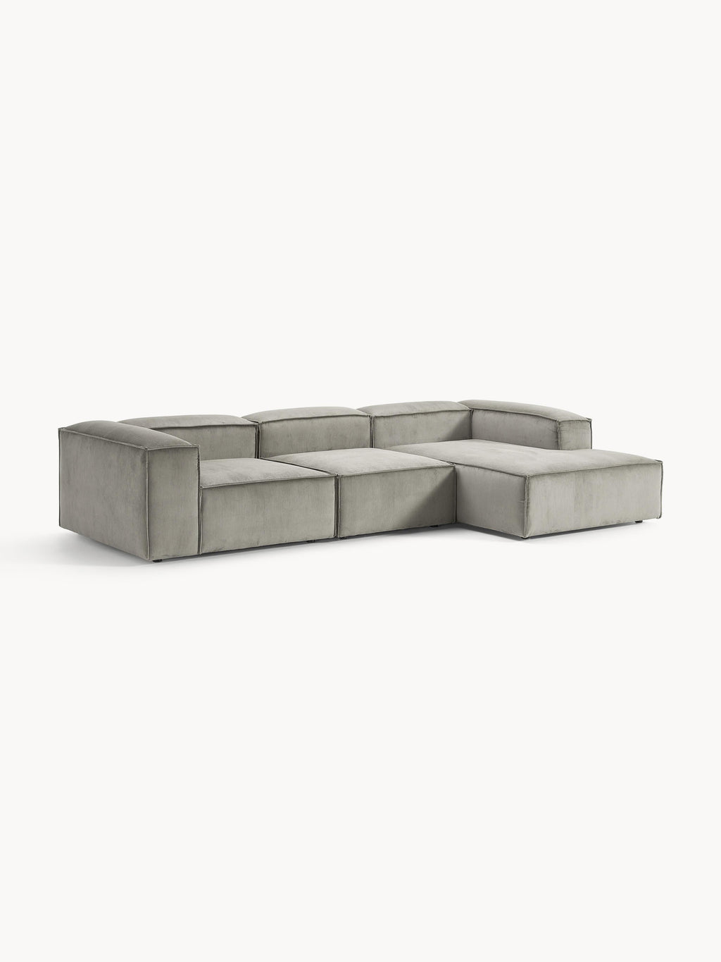 Lennon Corduroy Modular Corner Sofa (4-seater)