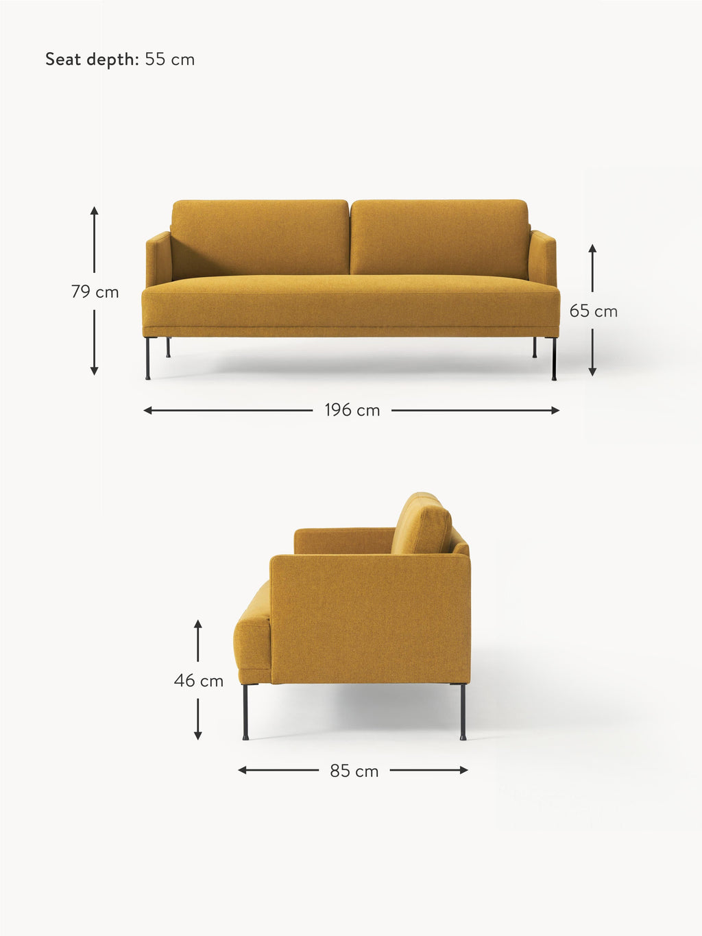 Fluente Sofa (3-seater)