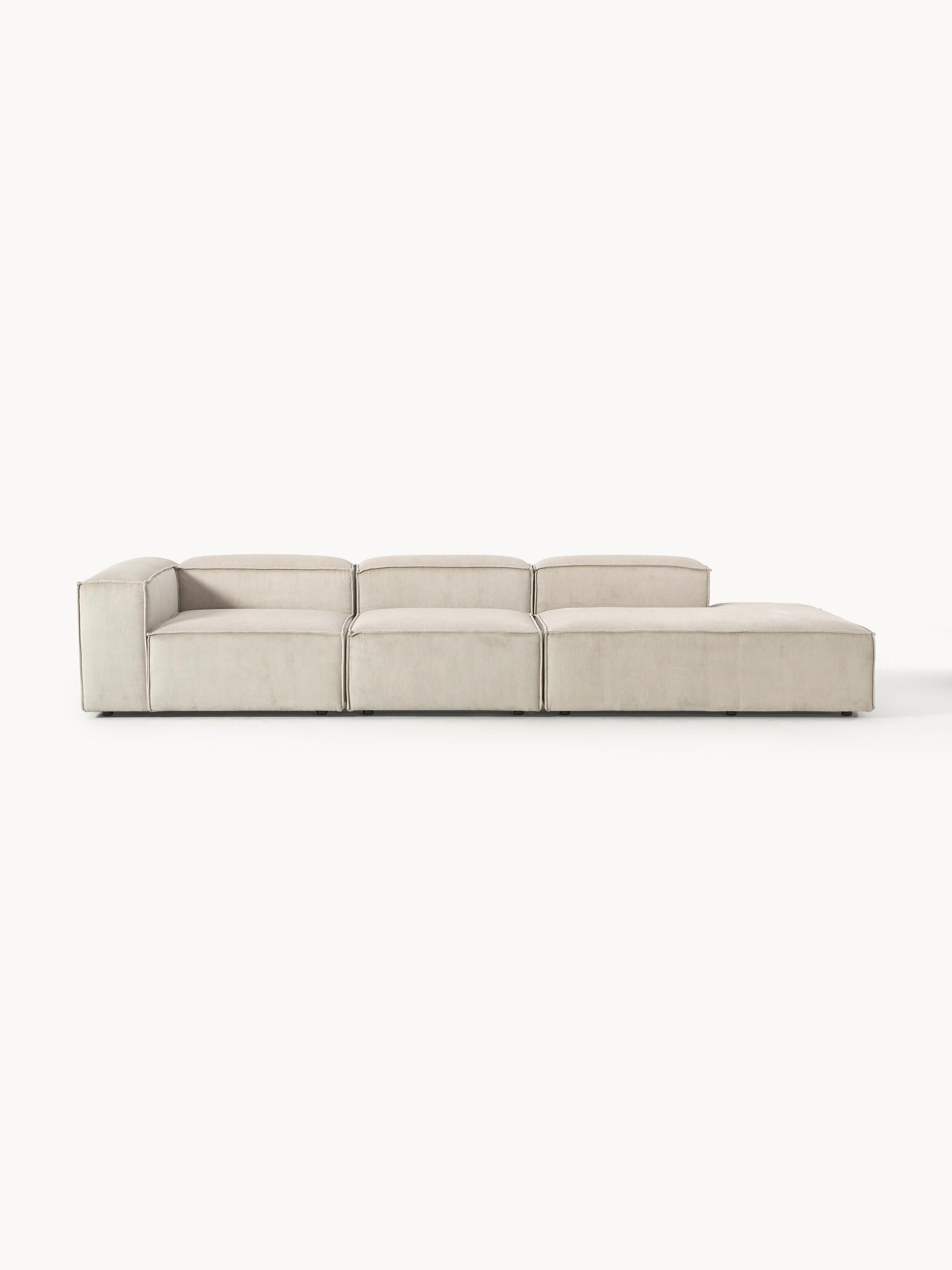 Gallery image 1 - XL Corduroy Modular Ottoman Lennon