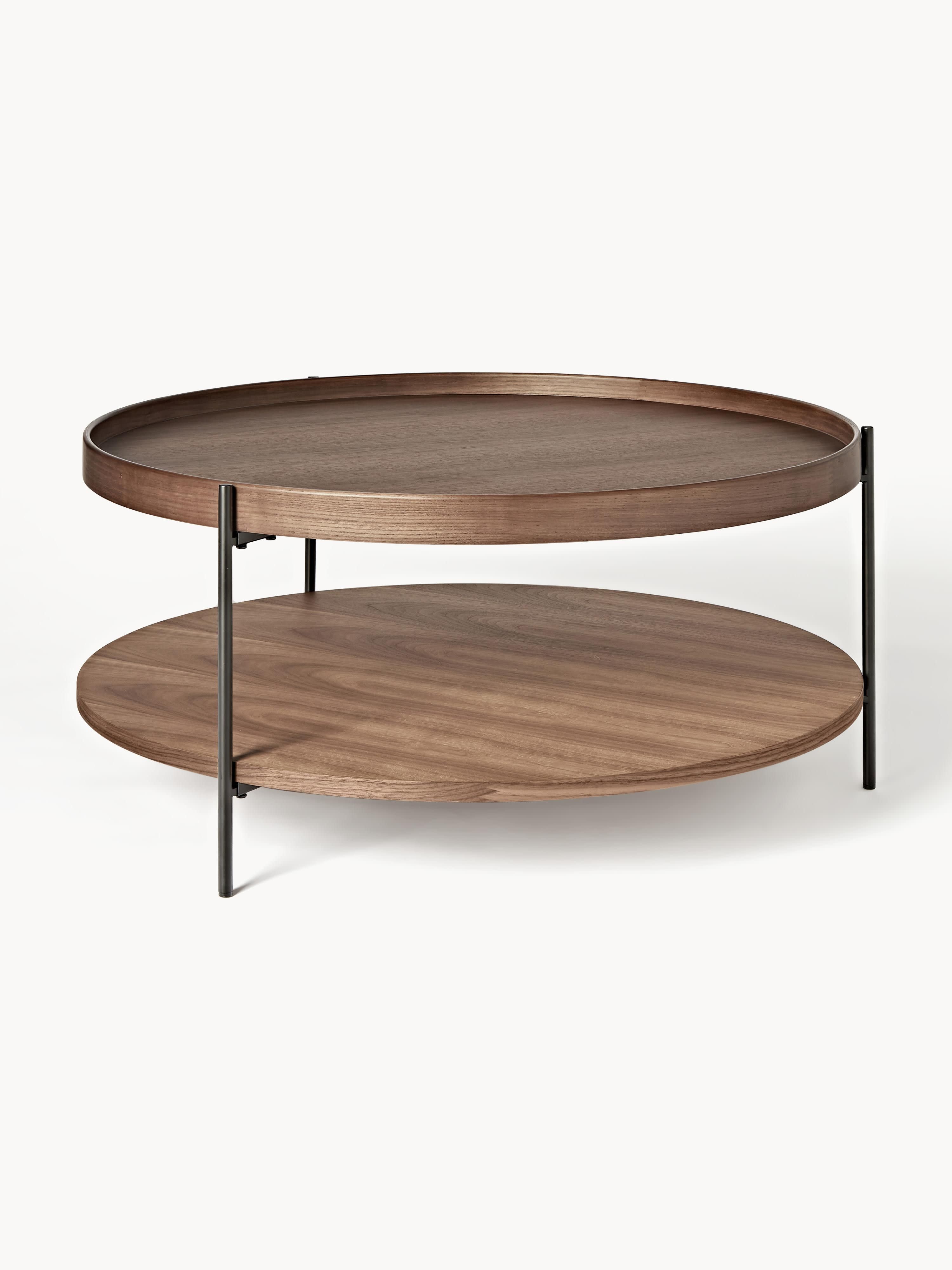 Renee Round Wooden Coffee Table