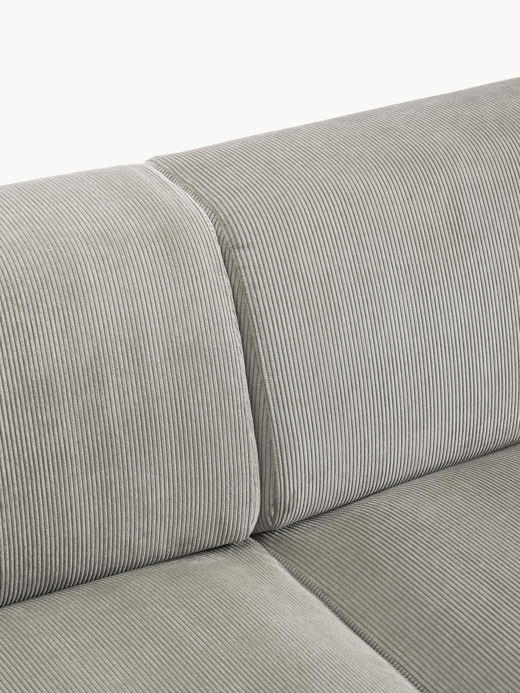 Melva Corduroy Corner Sofa (4-seater)