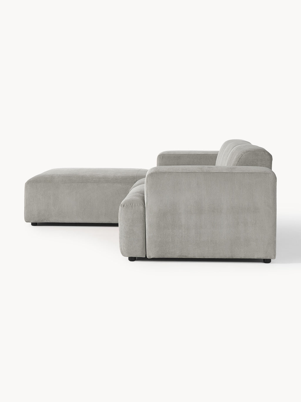 Melva Corduroy Corner Sofa (4-seater)