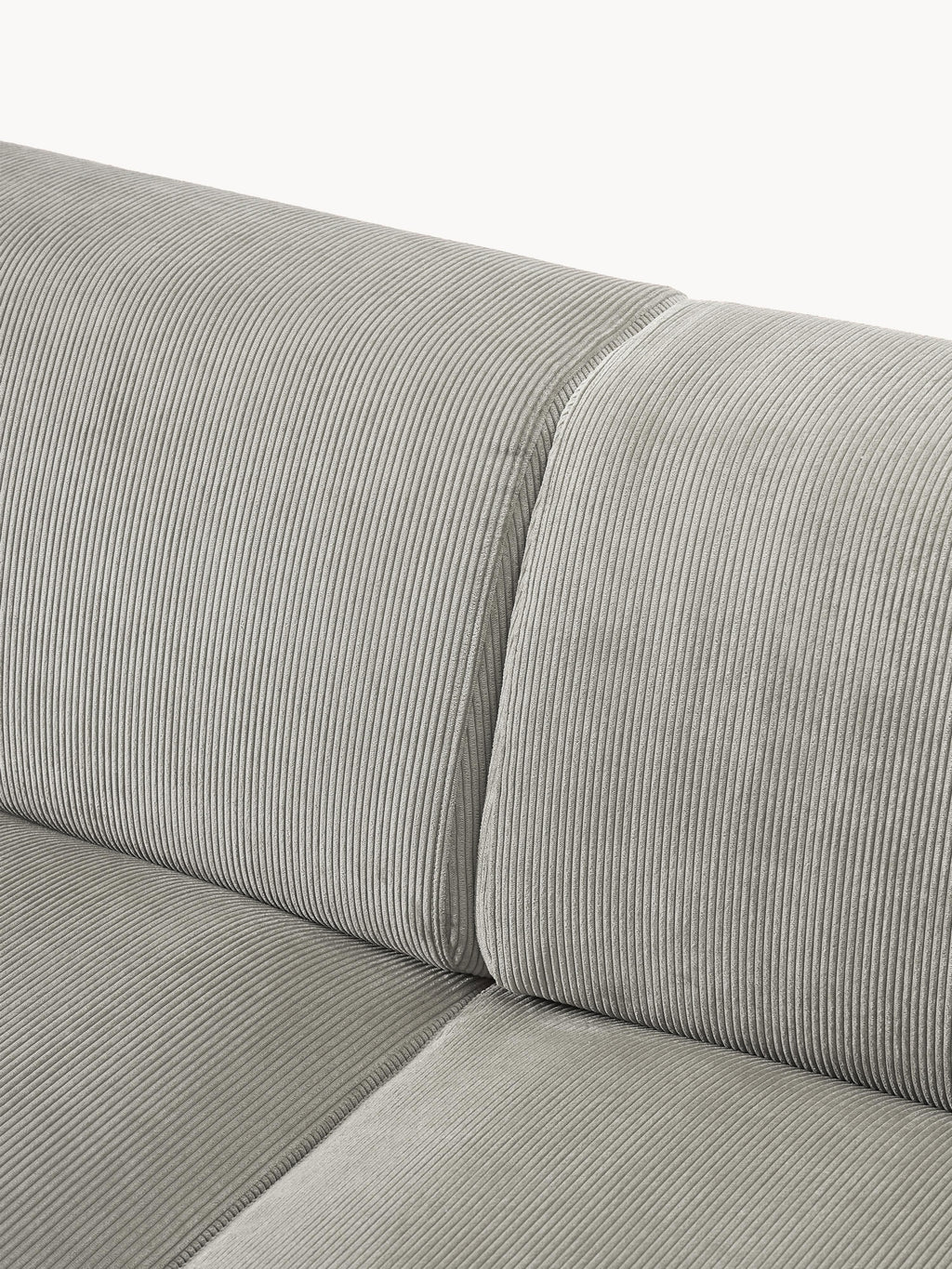 Melva Corduroy Corner Sofa (4-seater)
