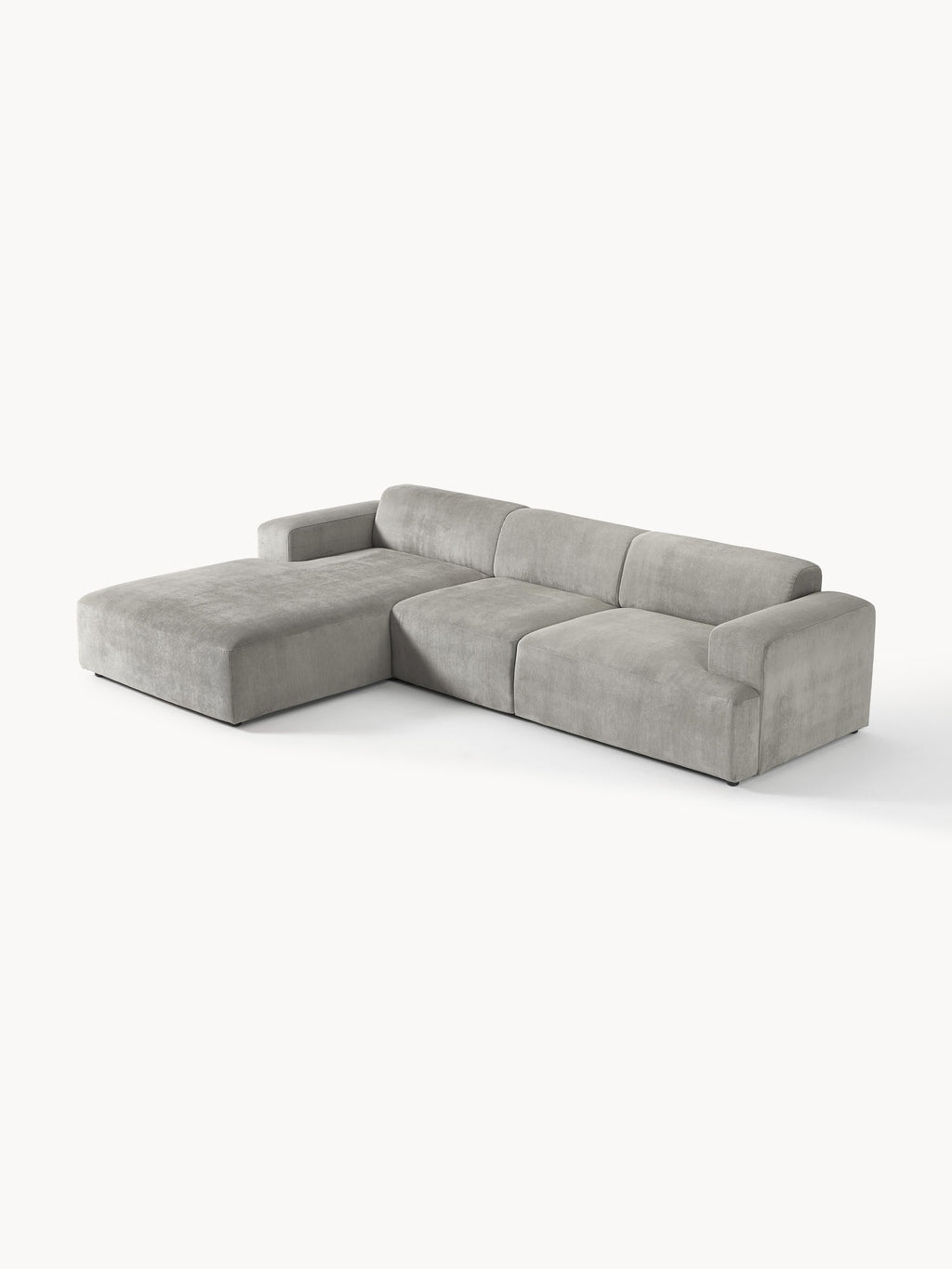Melva Corduroy Corner Sofa (4-seater)