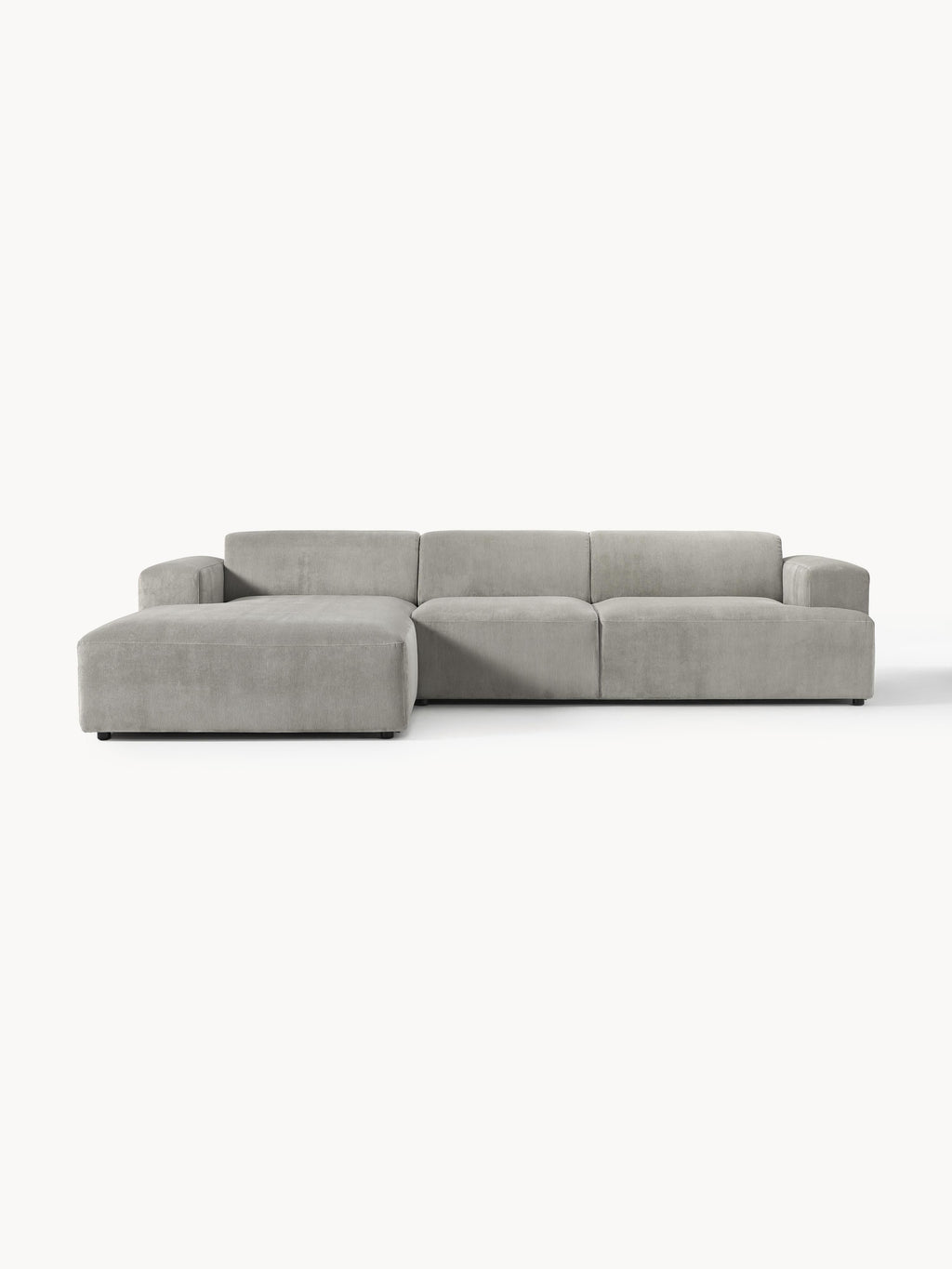 Melva Corduroy Corner Sofa (4-seater)