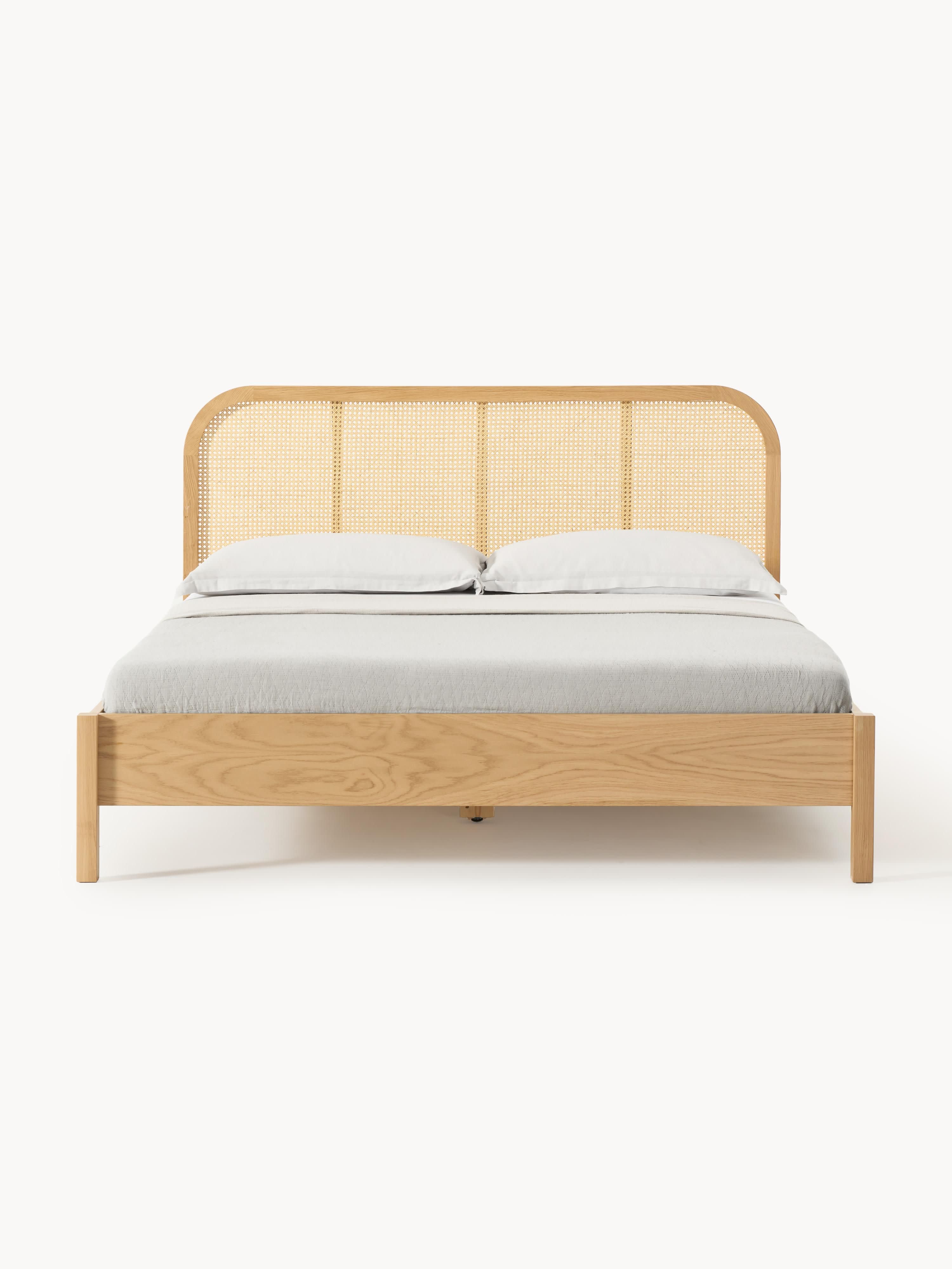 Jones Wooden Bed with Viennese Braid Headboard