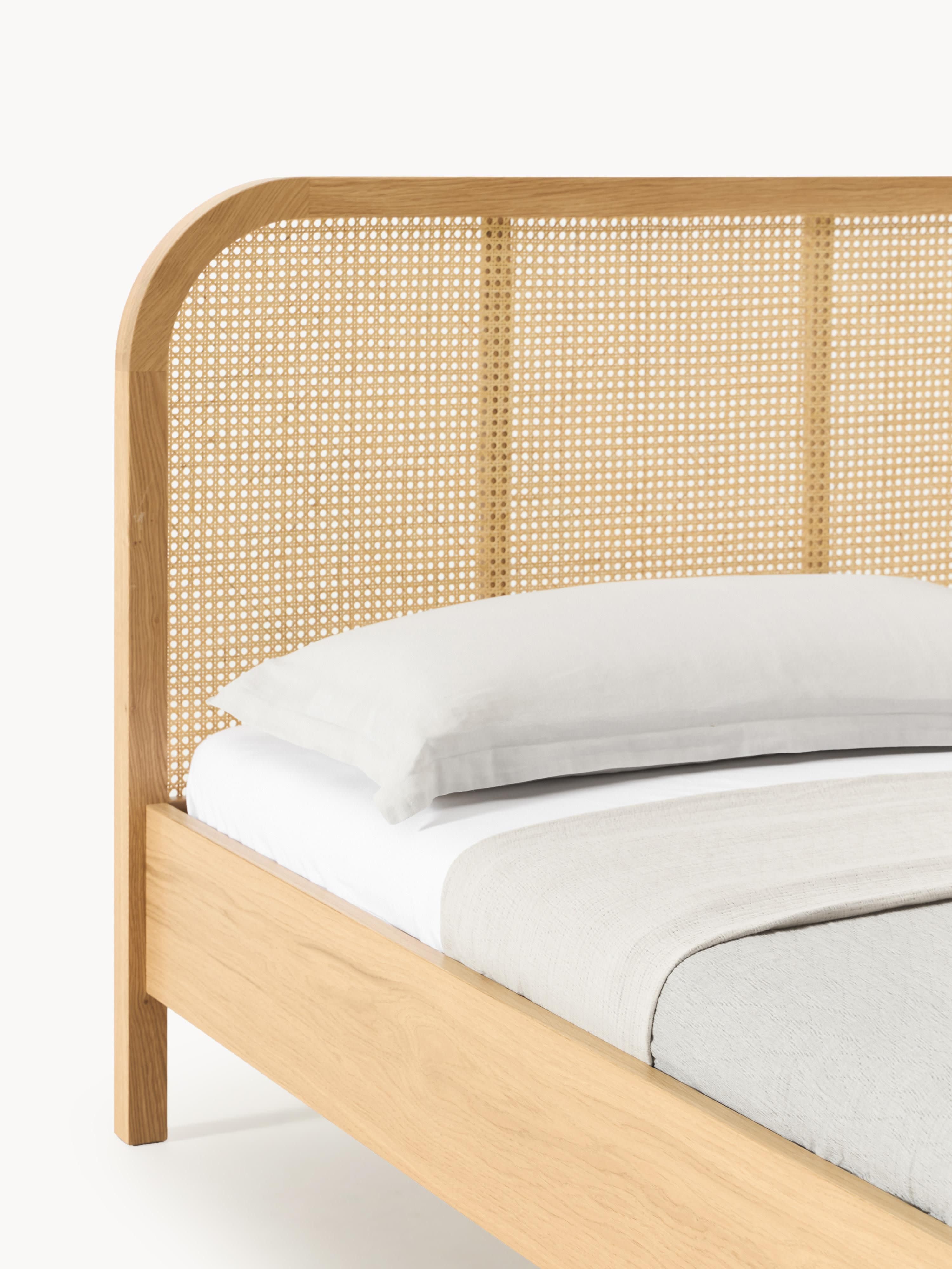 Jones Wooden Bed with Viennese Braid Headboard