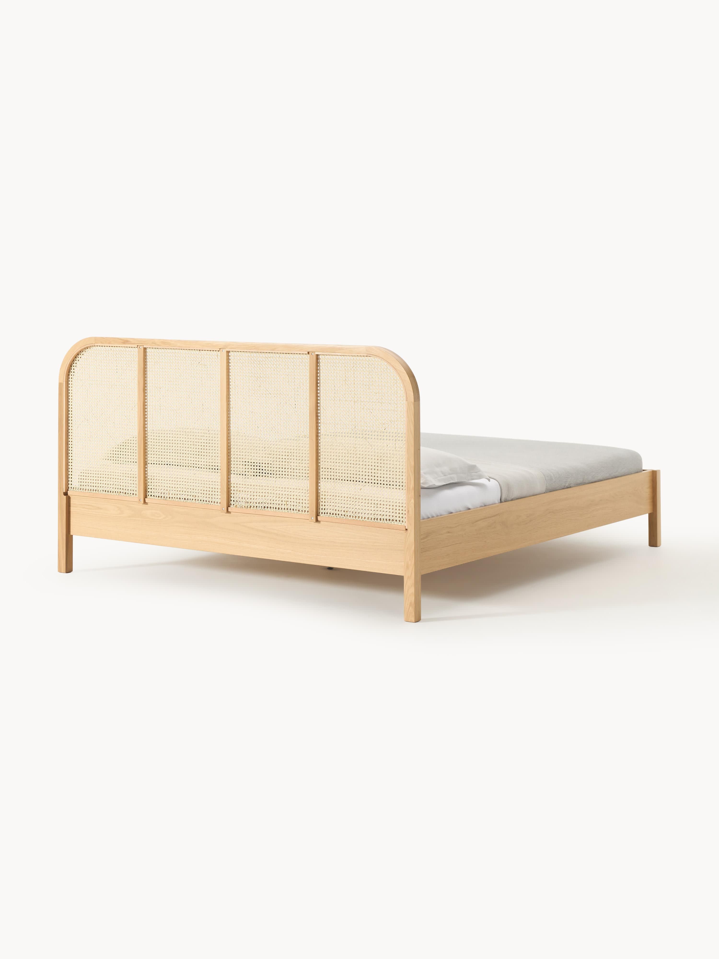 Jones Wooden Bed with Viennese Braid Headboard