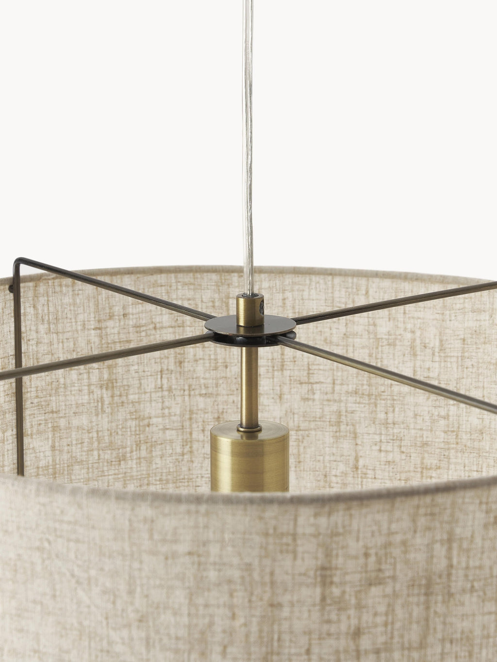 Clouds Linen Pendant Light
