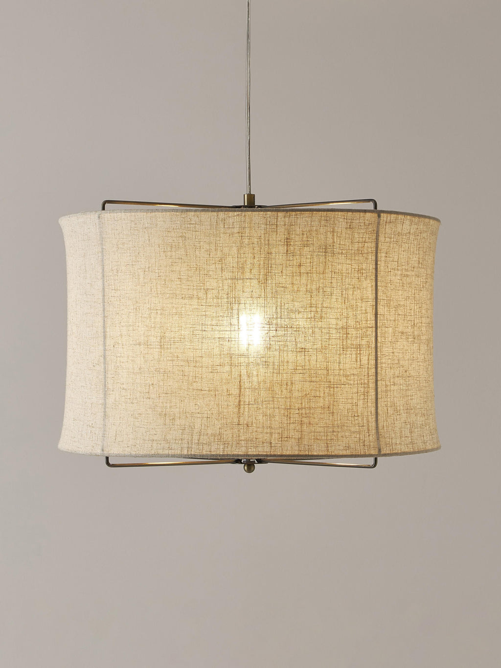 Clouds Linen Pendant Light
