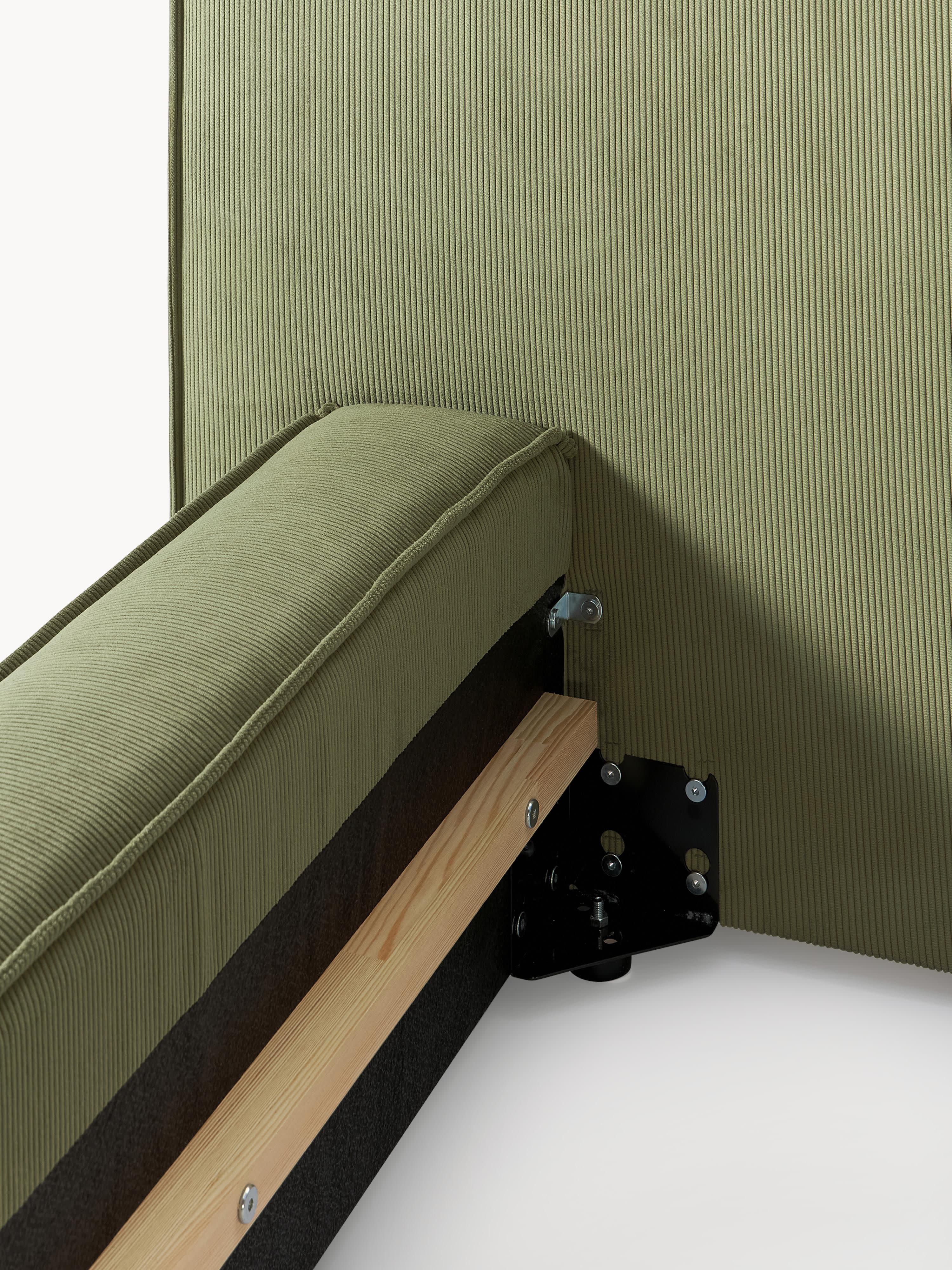 Lennon Upholstered Corduroy Bed