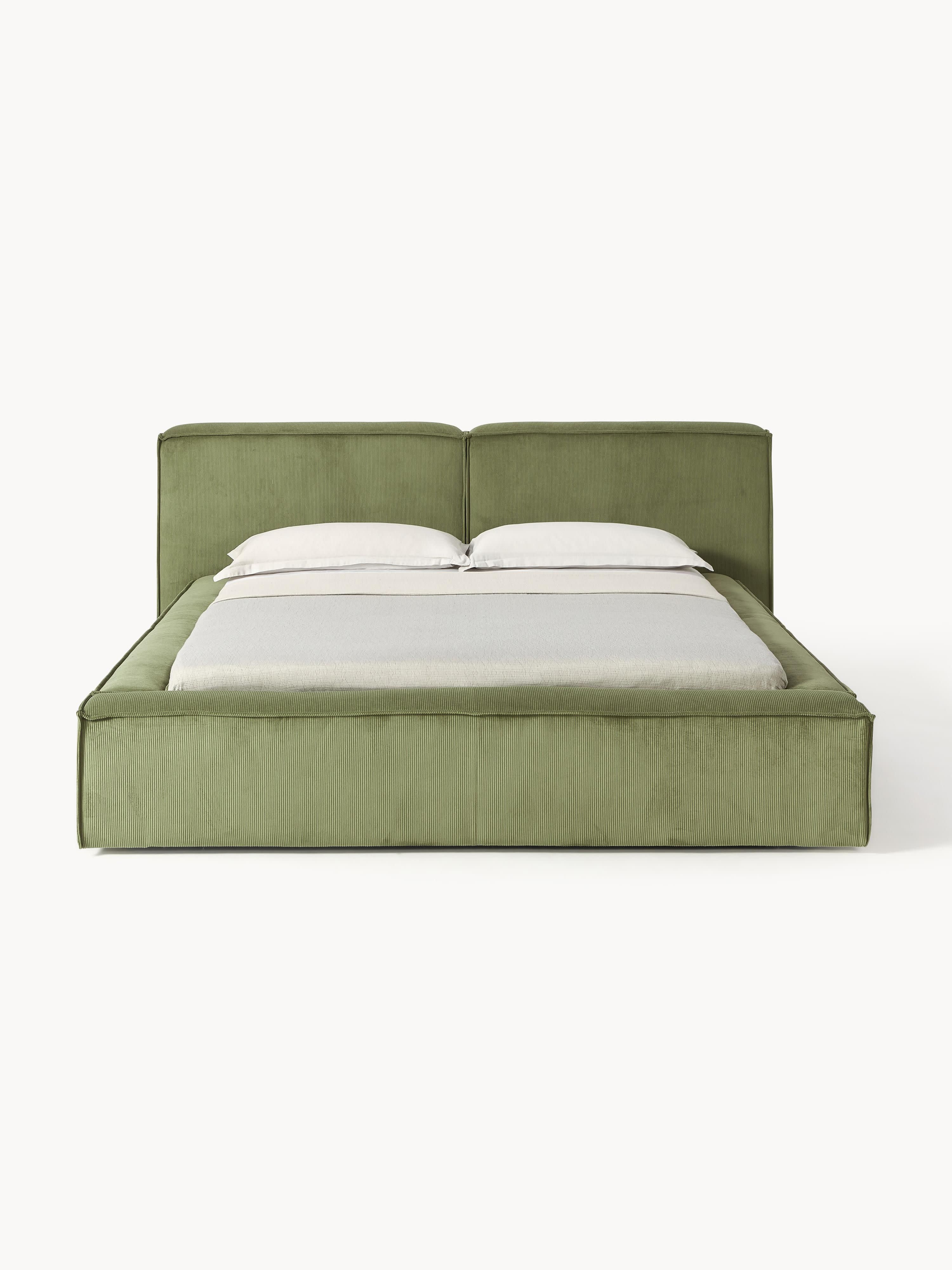 Lennon Upholstered Corduroy Bed
