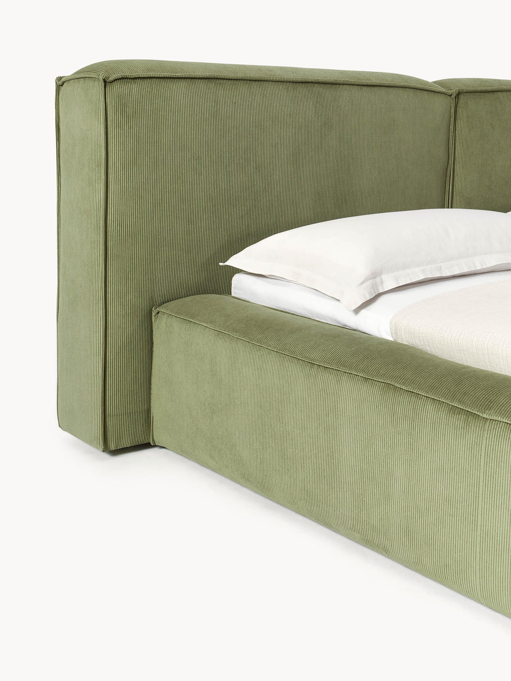 Lennon Upholstered Corduroy Bed