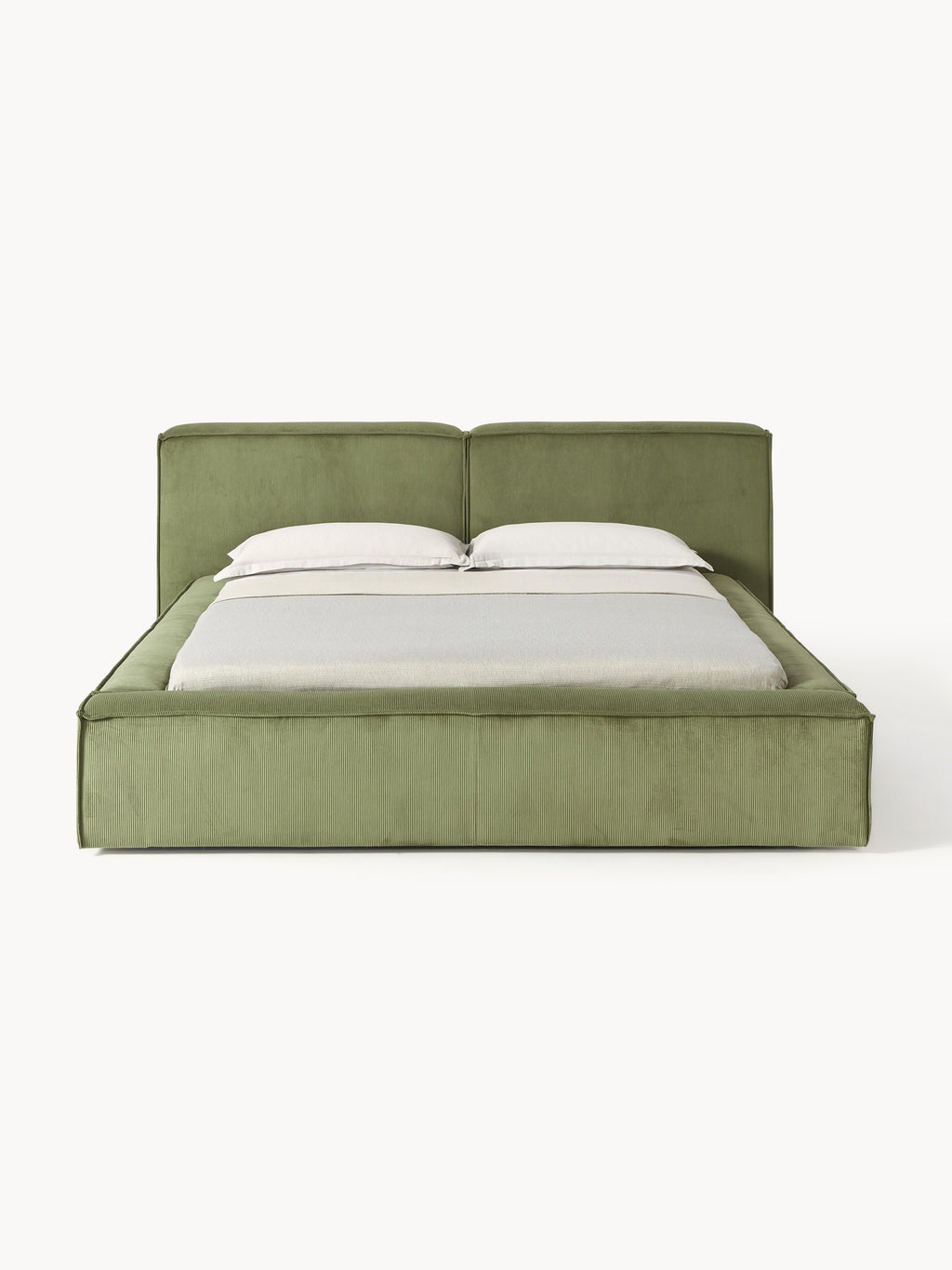 Lennon Upholstered Corduroy Bed