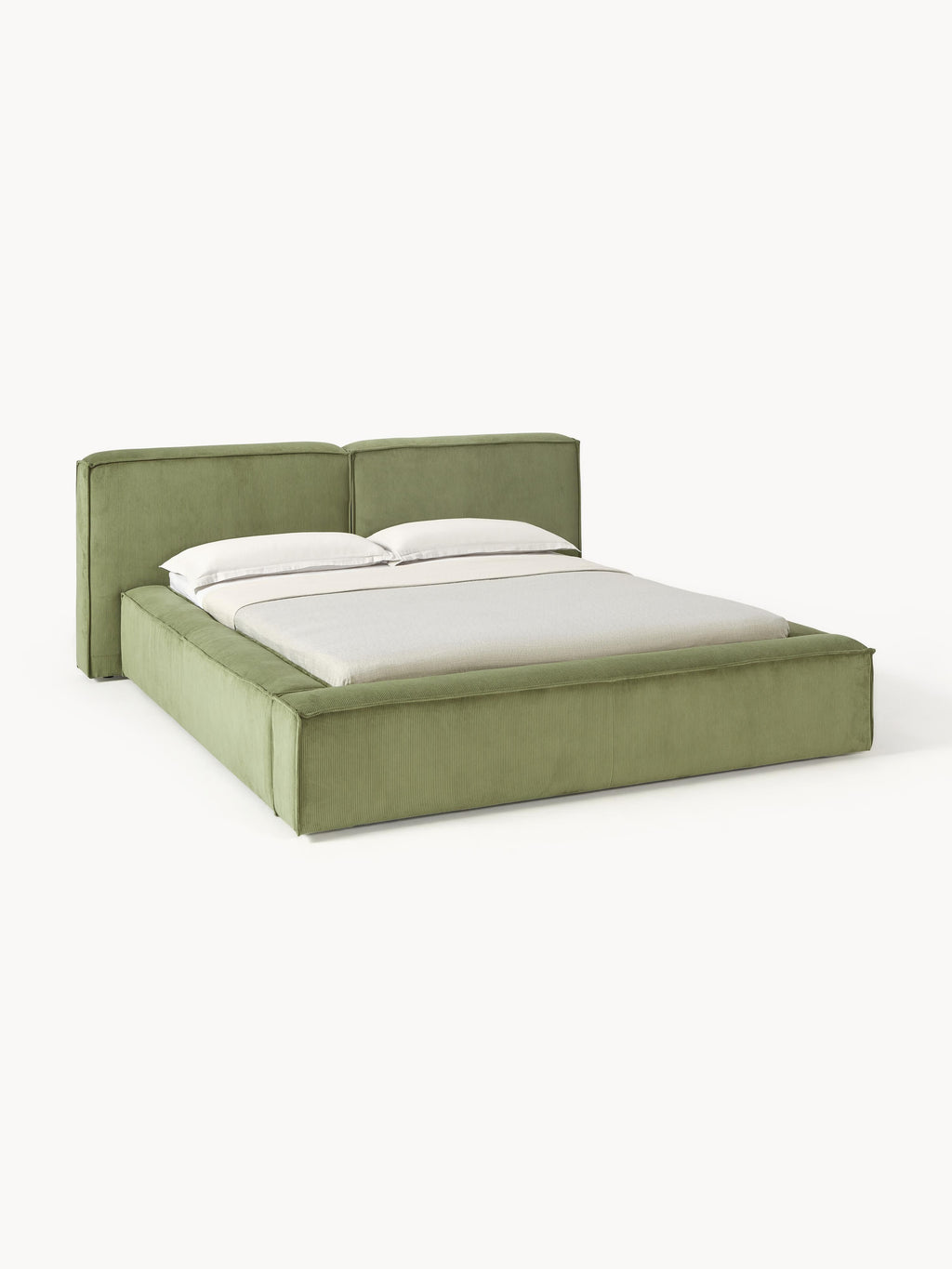 Lennon Upholstered Corduroy Bed