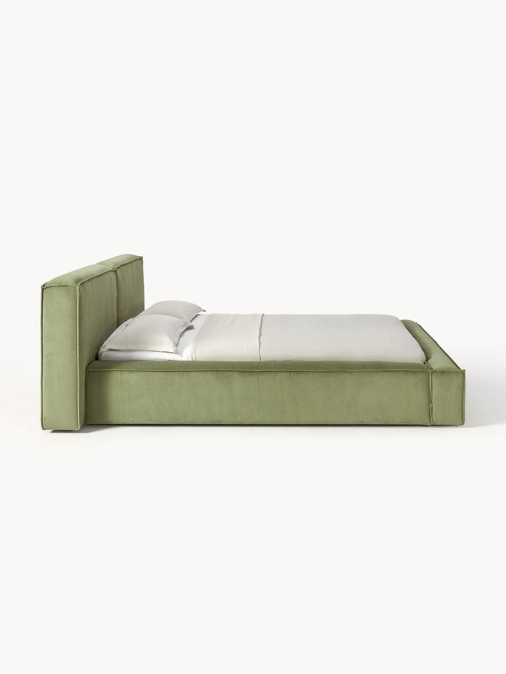 Lennon Upholstered Corduroy Bed