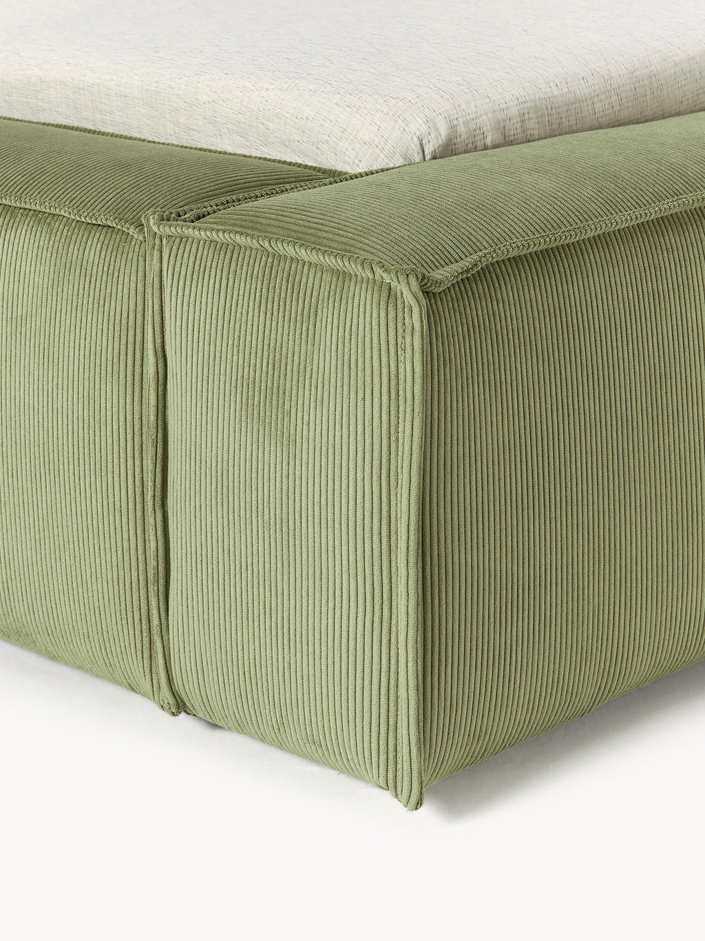 Lennon Upholstered Corduroy Bed