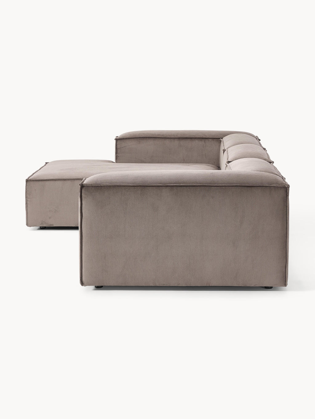 Lennon Corduroy Modular Corner Sofa (4-seater)