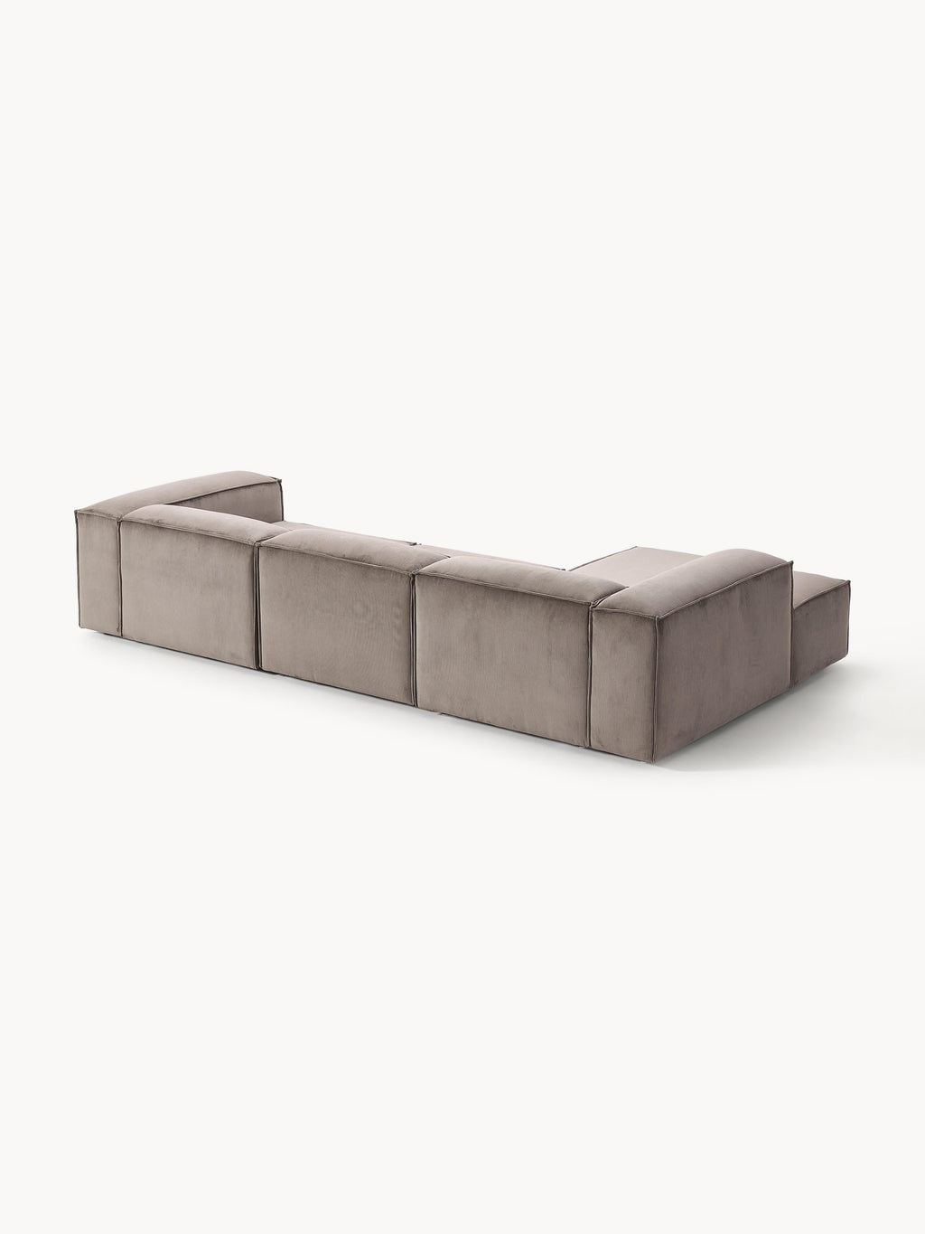 Lennon Corduroy Modular Corner Sofa (4-seater)
