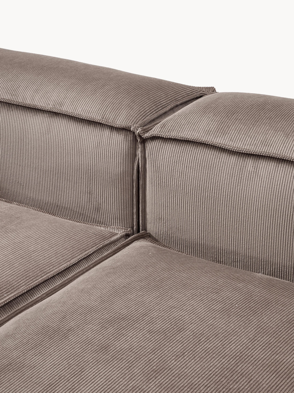 Lennon Corduroy Modular Corner Sofa (4-seater)