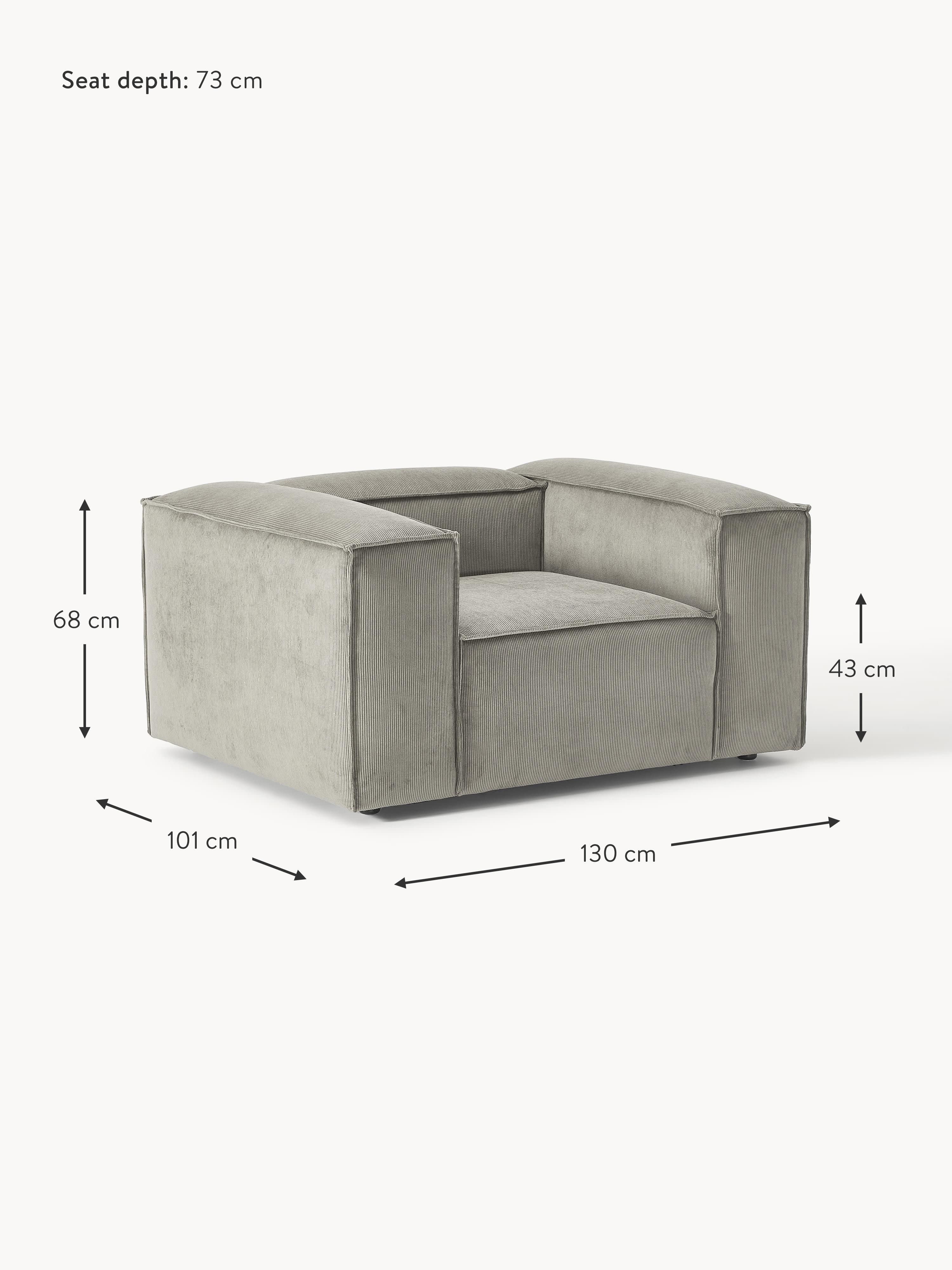Lennon Corduroy Armchair