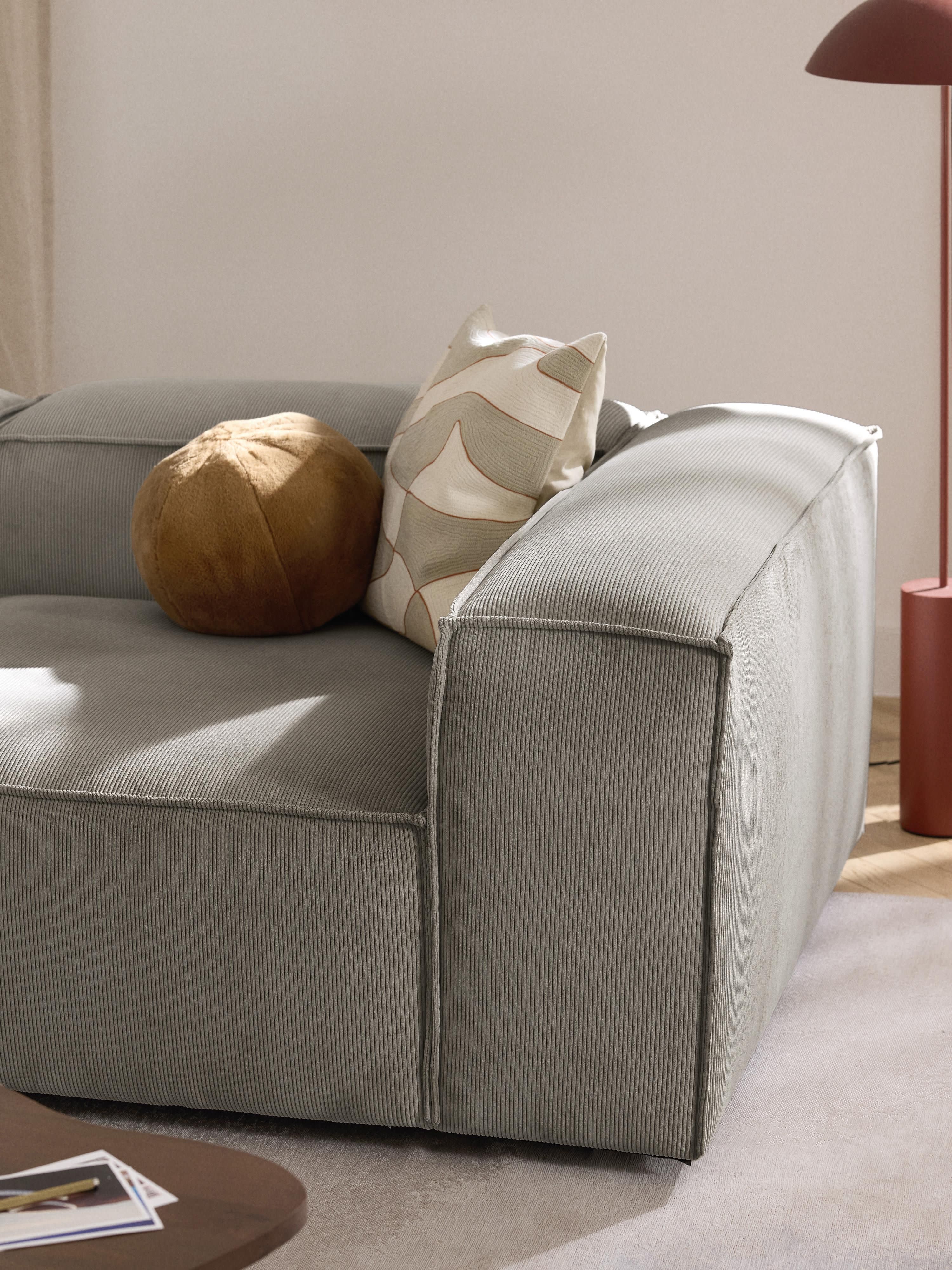 Lennon Corduroy Modular Ottoman