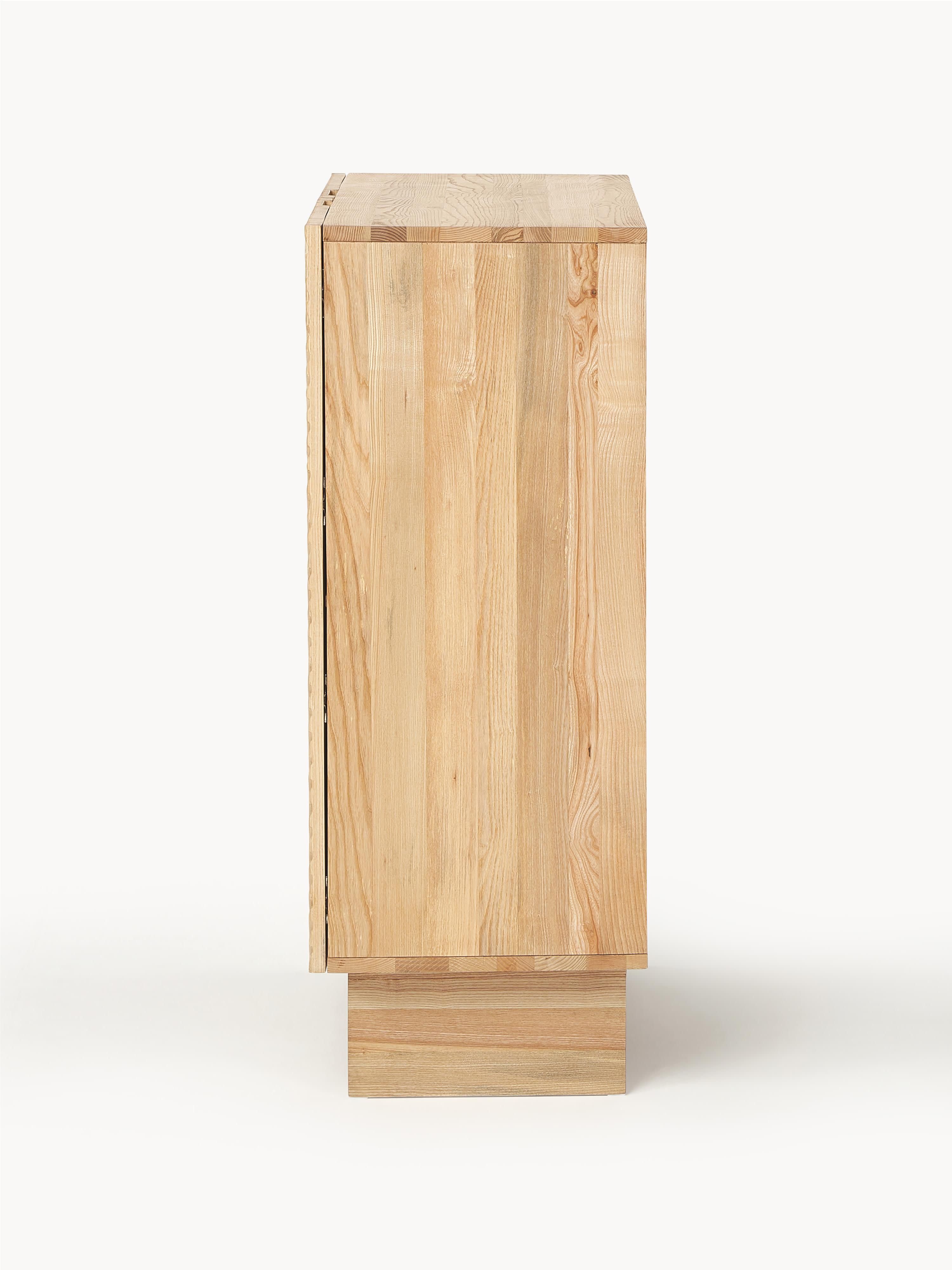 Louis Ash Wood Highboard